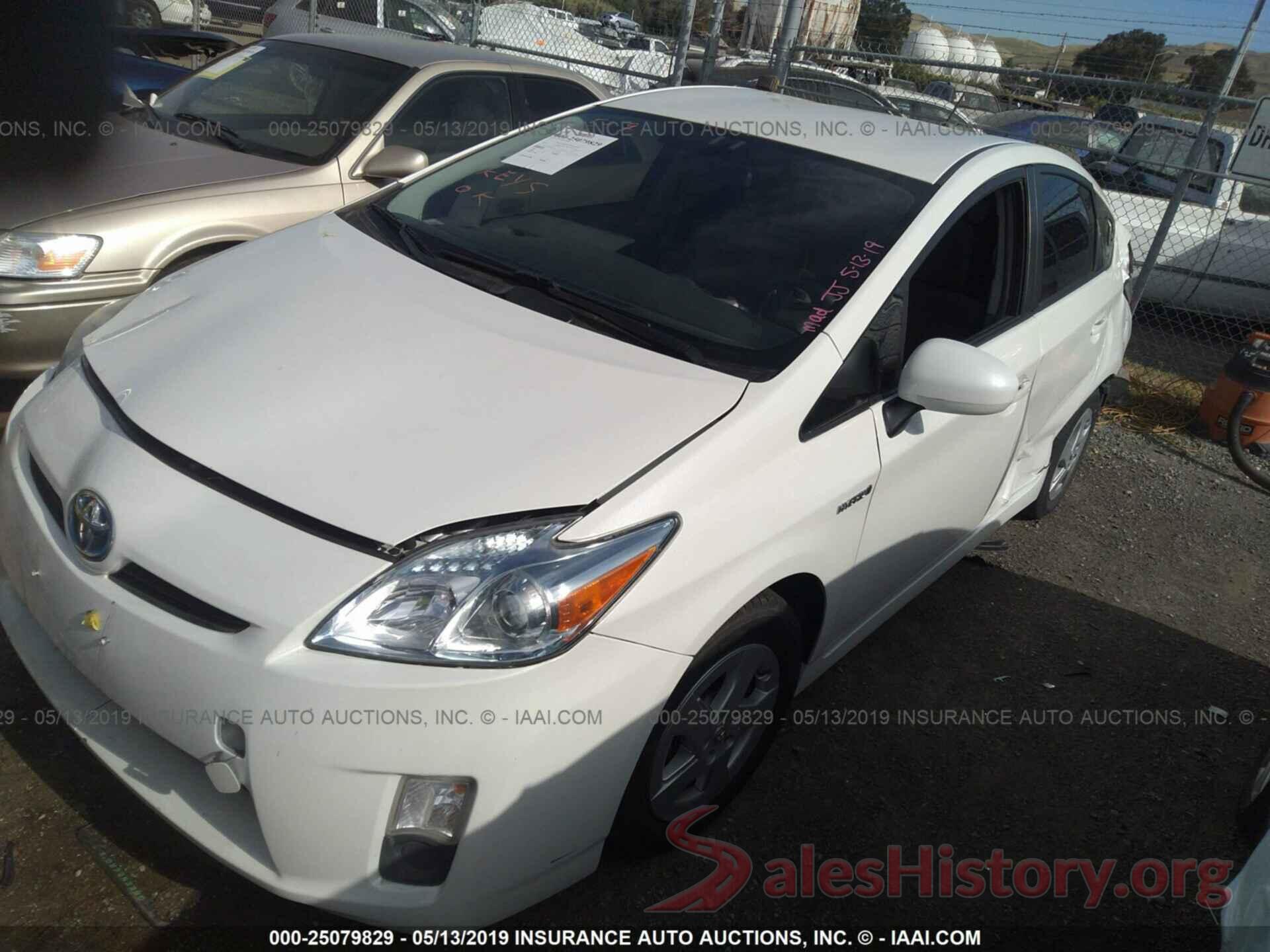 JTDKN3DU0B5330011 2011 TOYOTA PRIUS