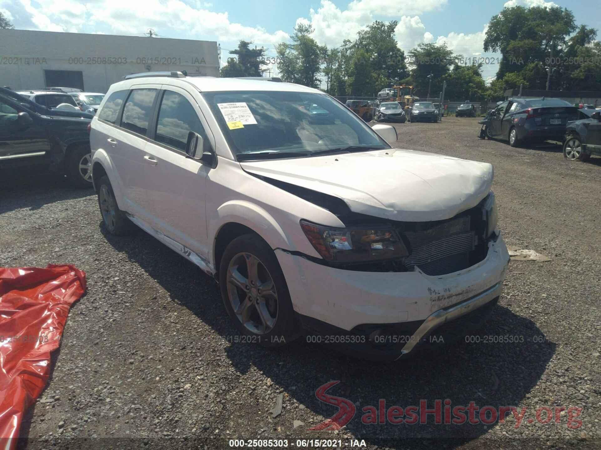 3C4PDDGGXGT244748 2016 DODGE JOURNEY