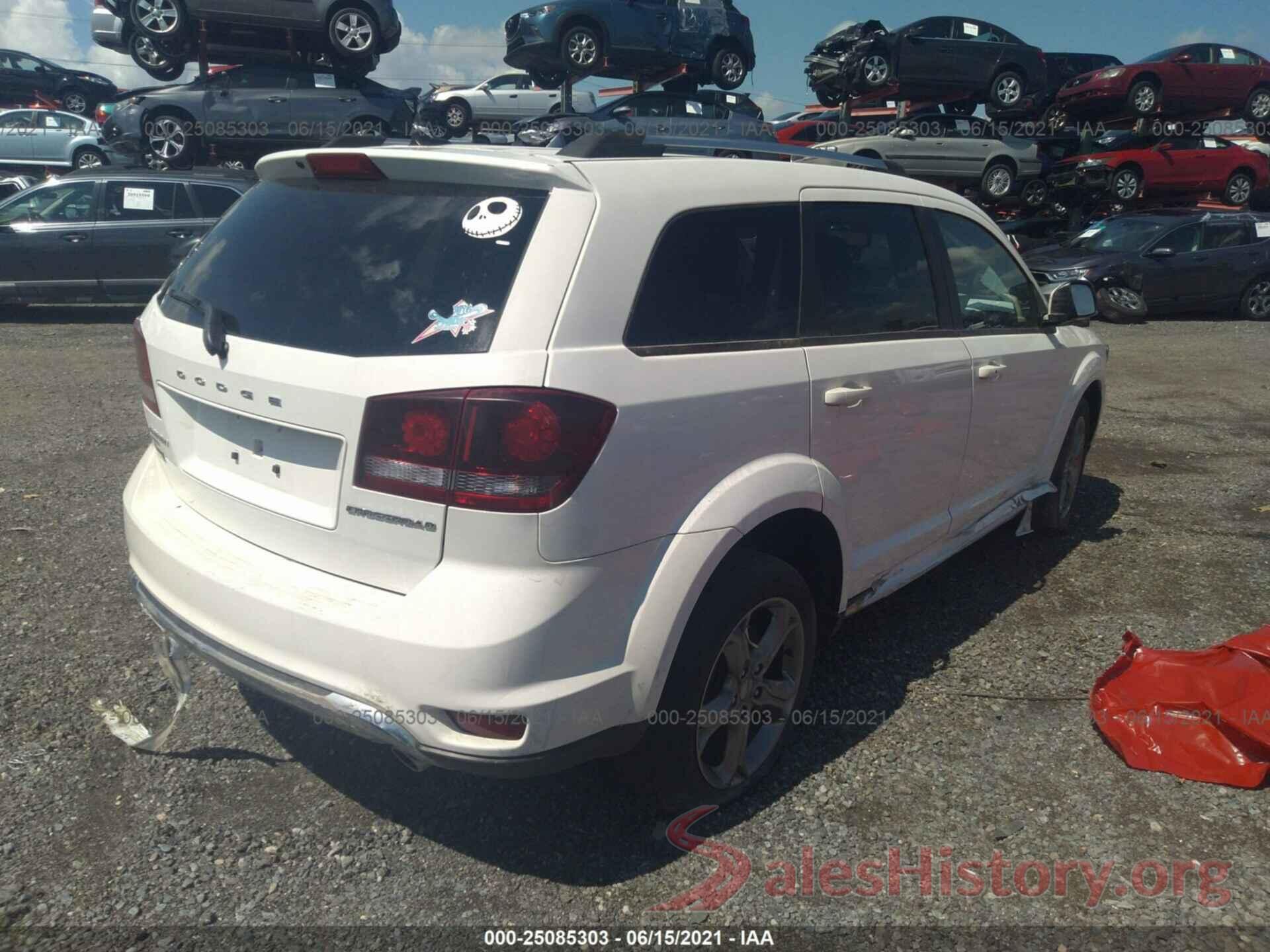 3C4PDDGGXGT244748 2016 DODGE JOURNEY