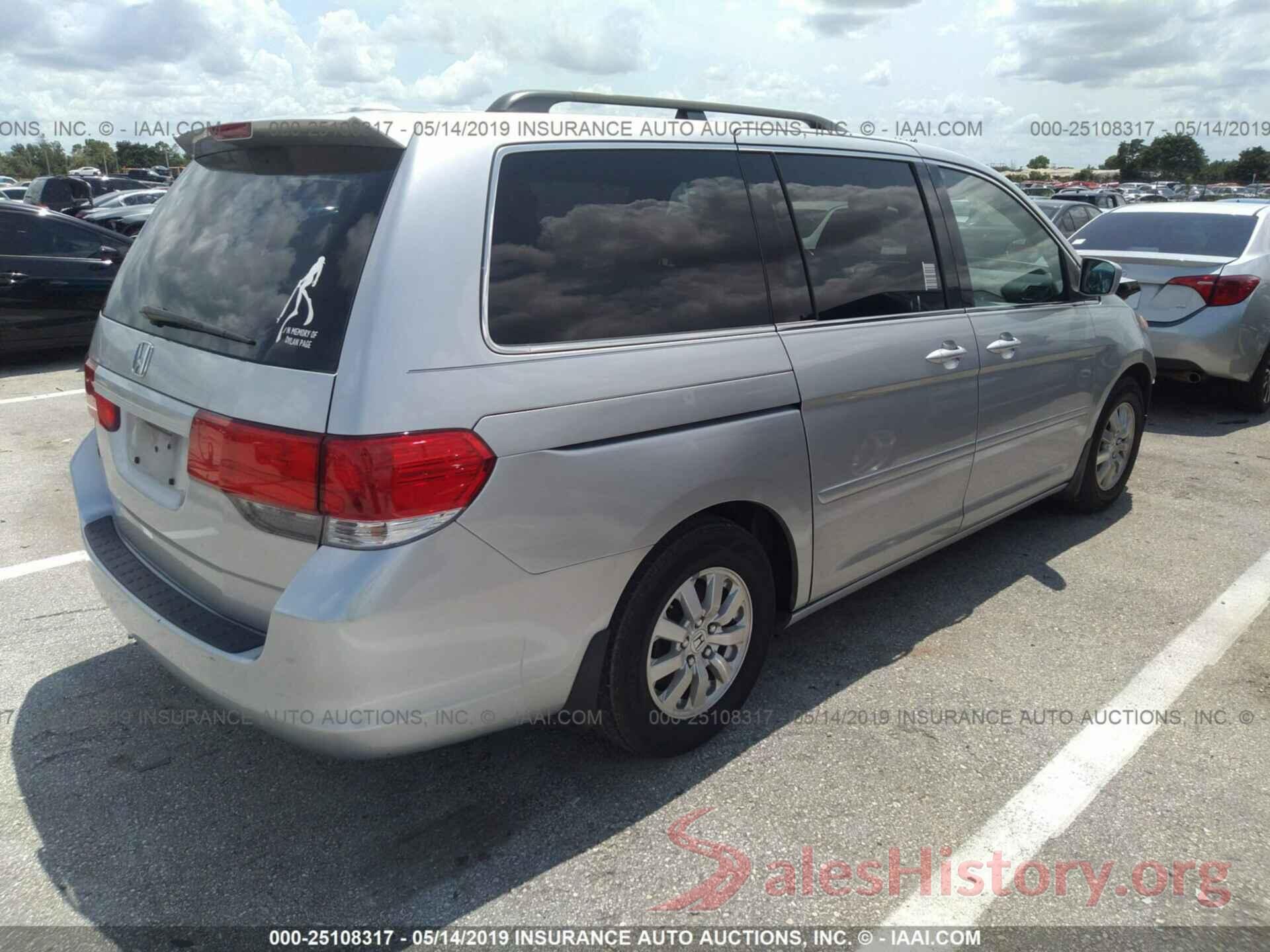 5FNRL3H74AB113437 2010 HONDA ODYSSEY