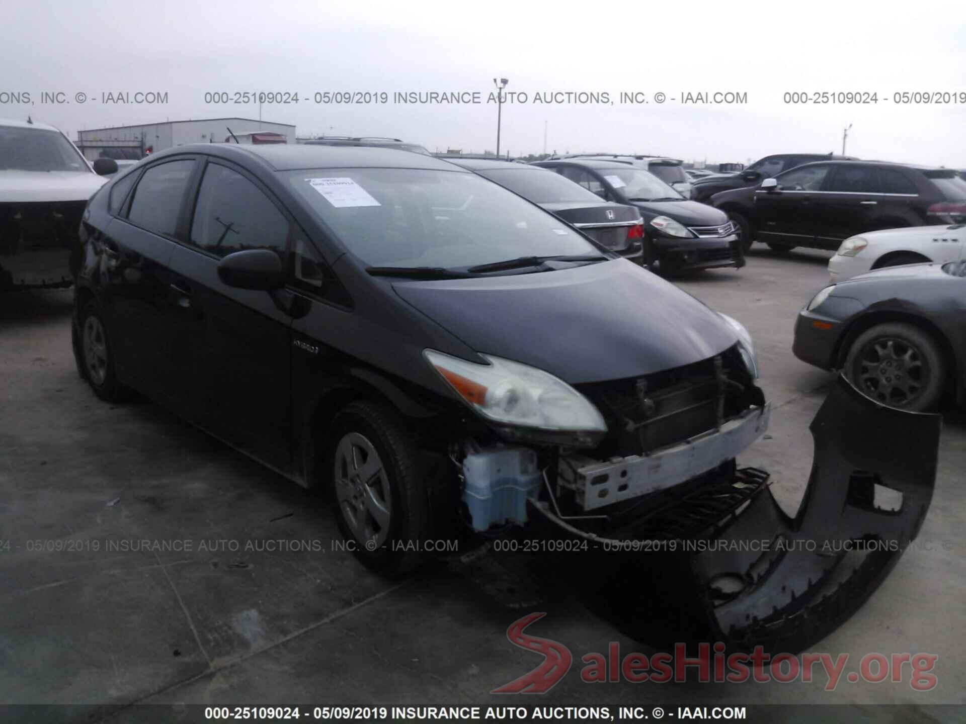 JTDKN3DU1B0259513 2011 TOYOTA PRIUS