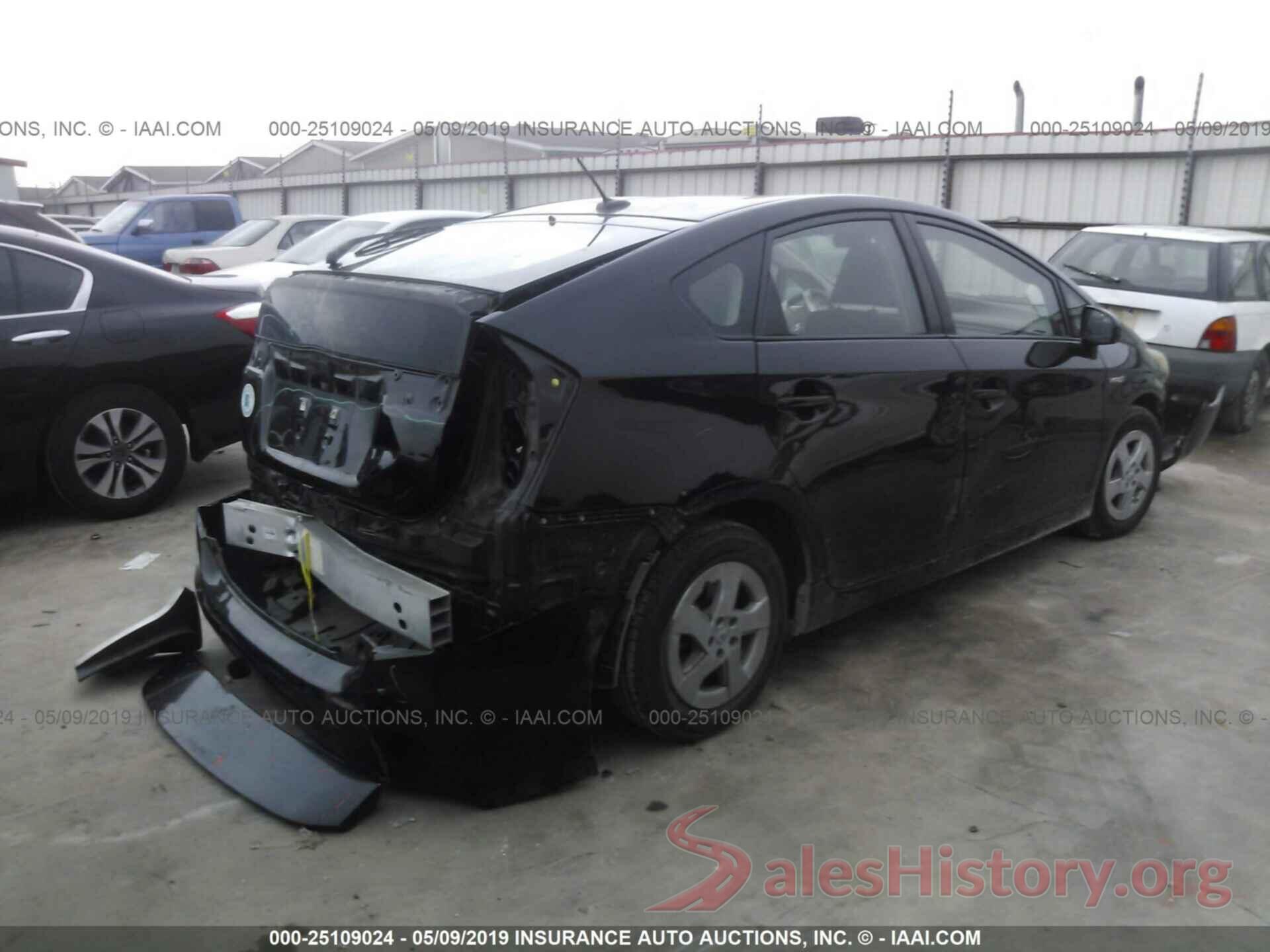 JTDKN3DU1B0259513 2011 TOYOTA PRIUS