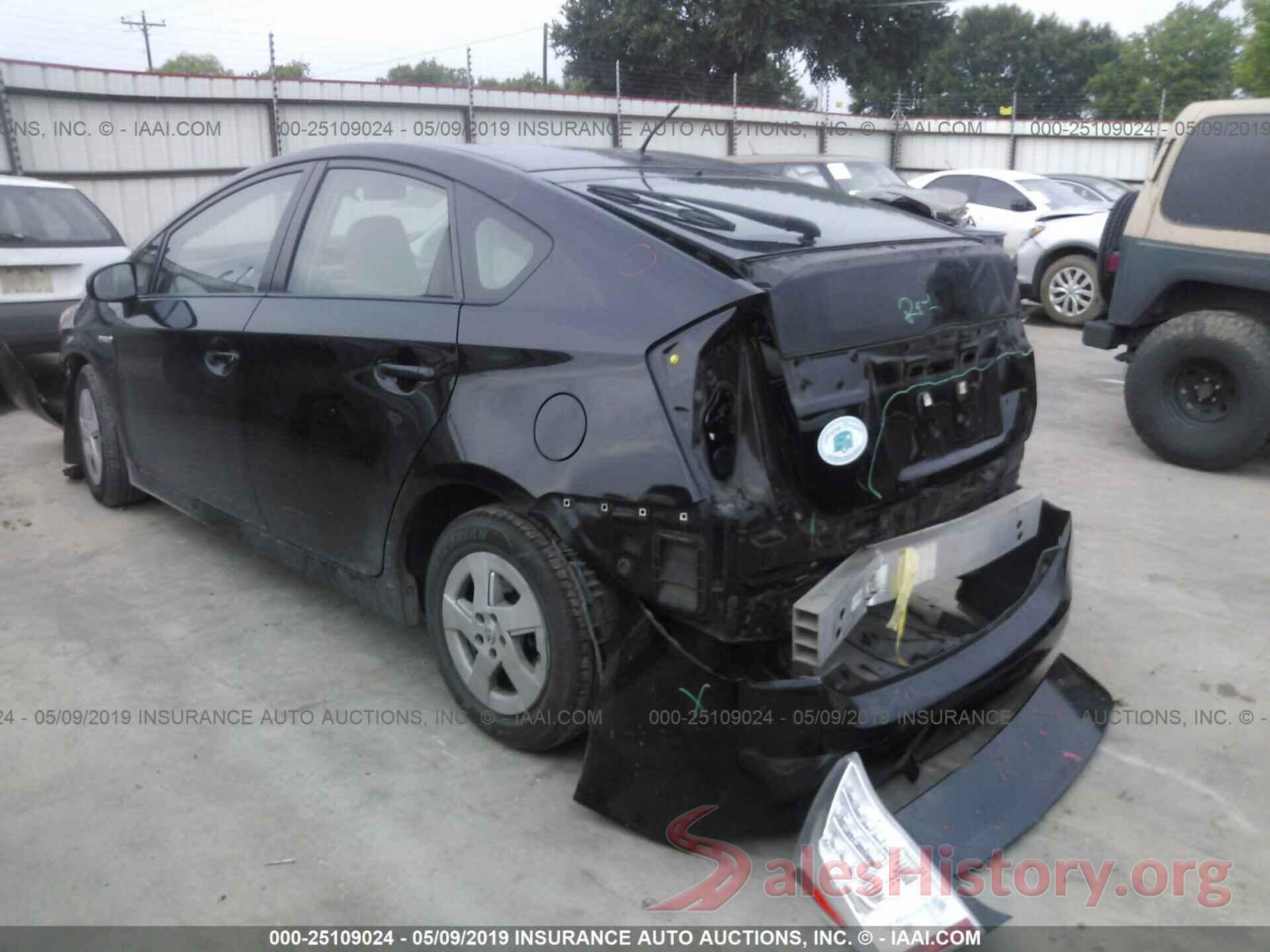 JTDKN3DU1B0259513 2011 TOYOTA PRIUS