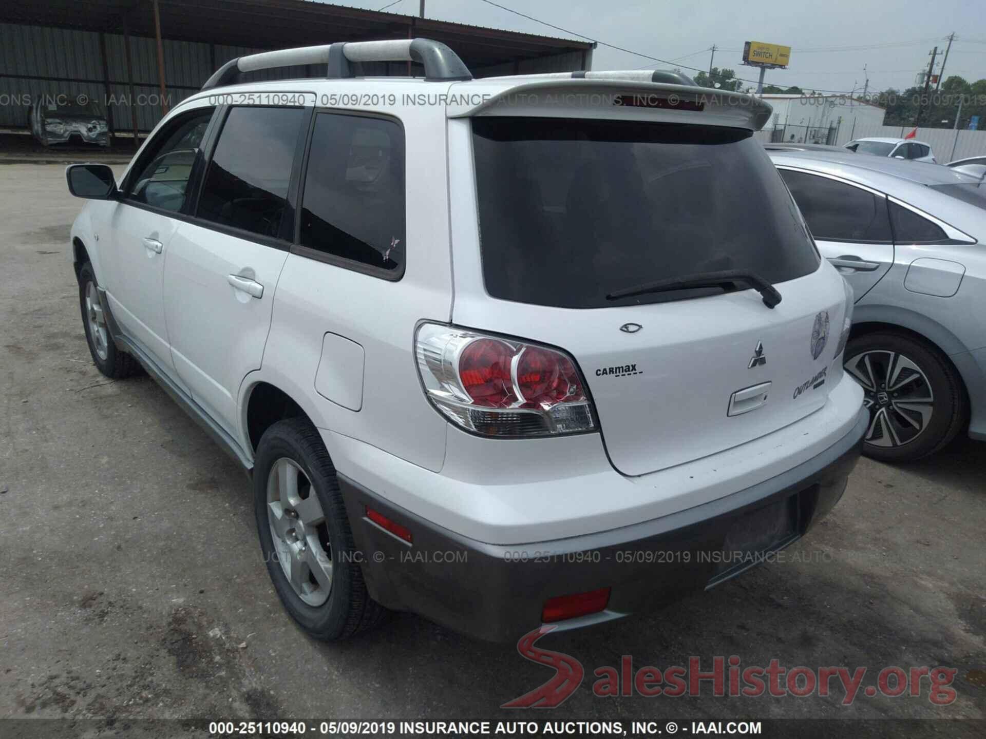 JA4LZ41F74U006318 2004 MITSUBISHI OUTLANDER