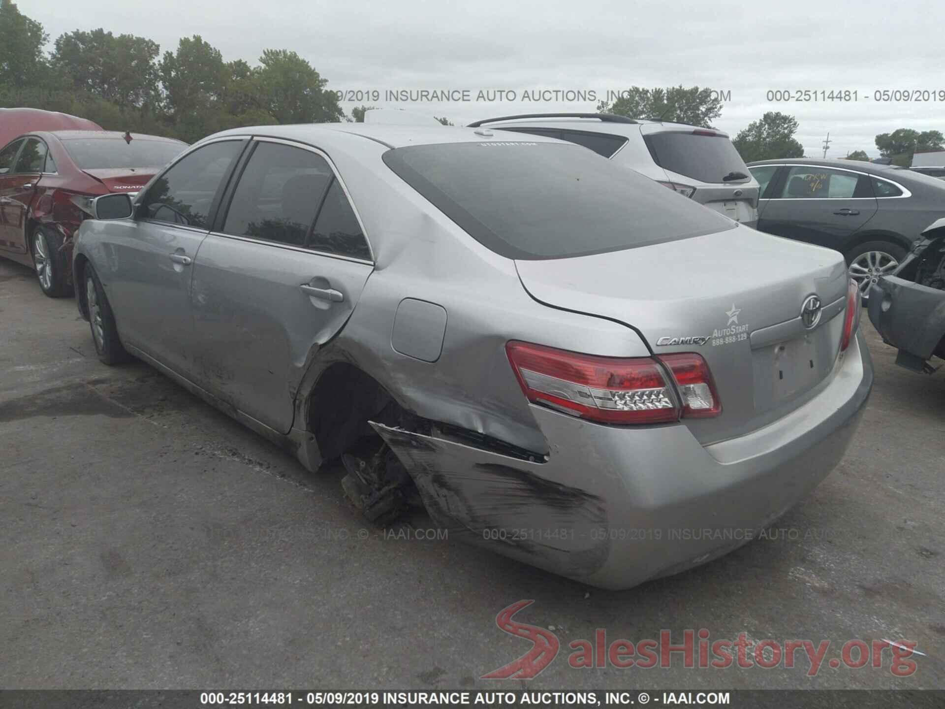 4T1BF3EK0BU699849 2011 TOYOTA CAMRY