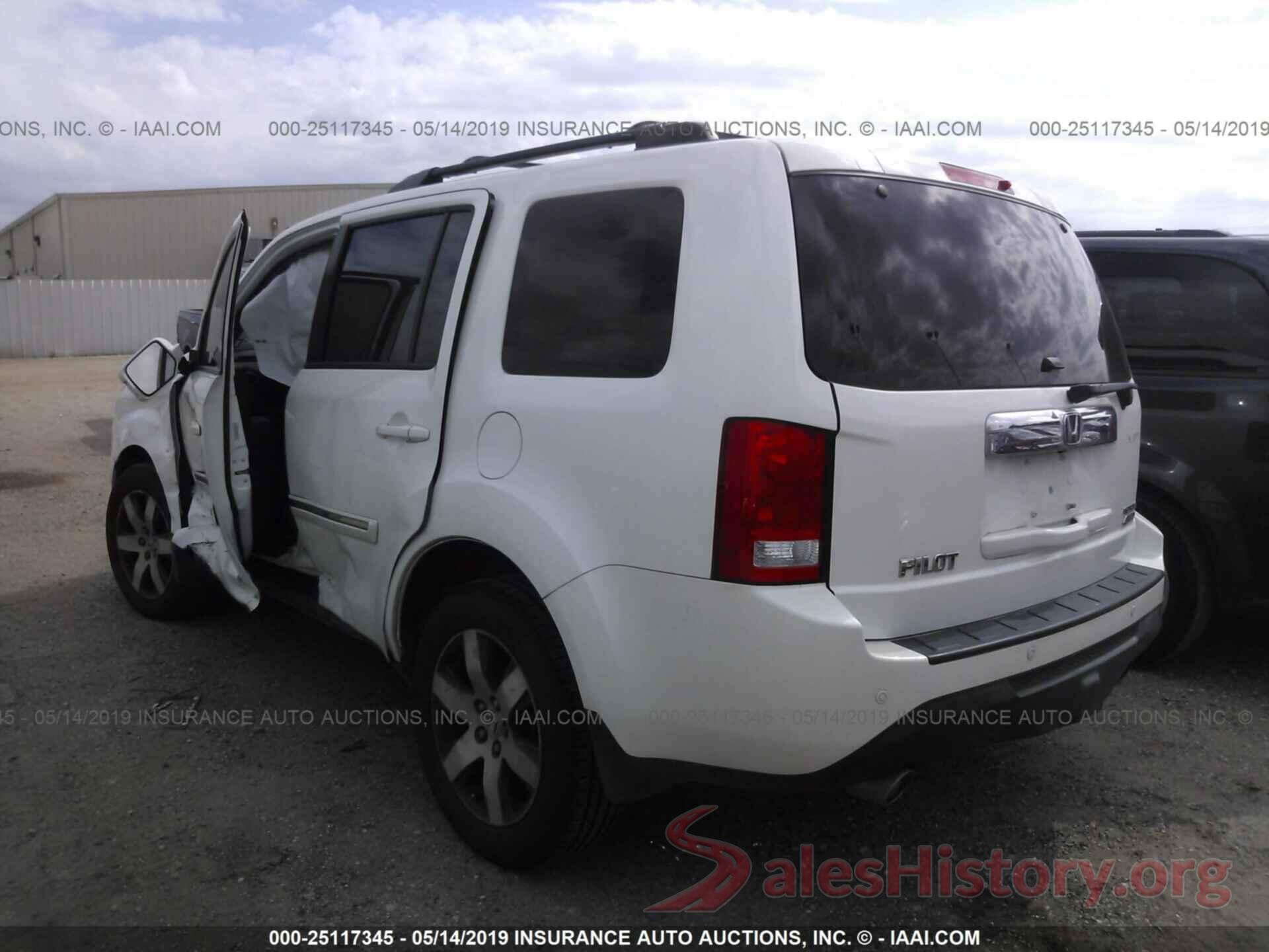 5FNYF4H95CB052161 2012 HONDA PILOT