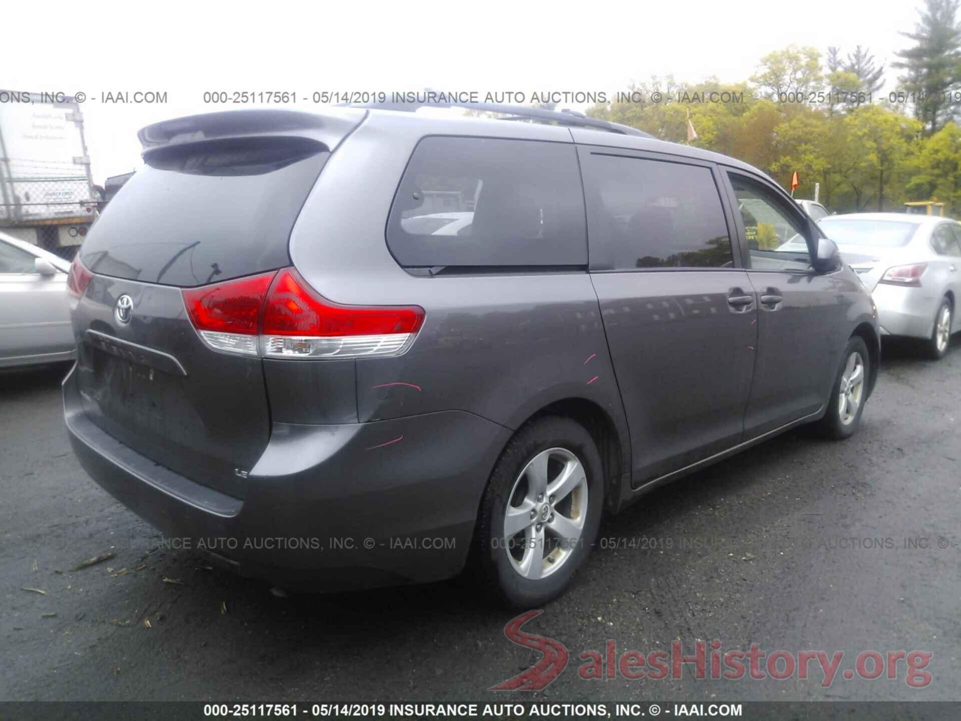 5TDKK3DC3BS024866 2011 TOYOTA SIENNA