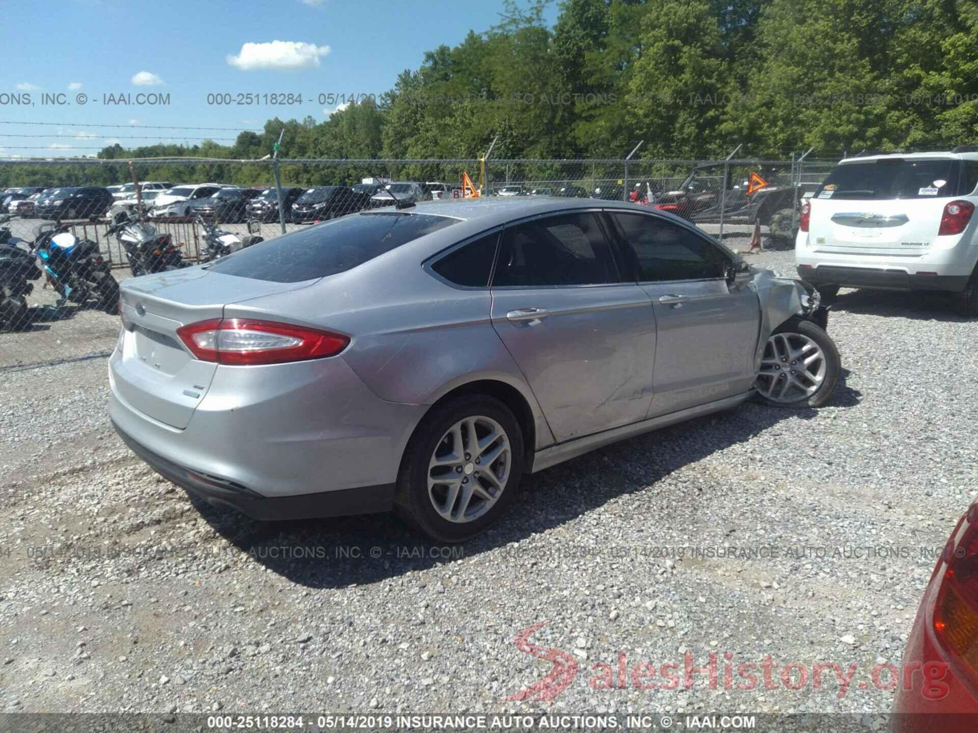 3FA6P0HD4GR284407 2016 FORD FUSION