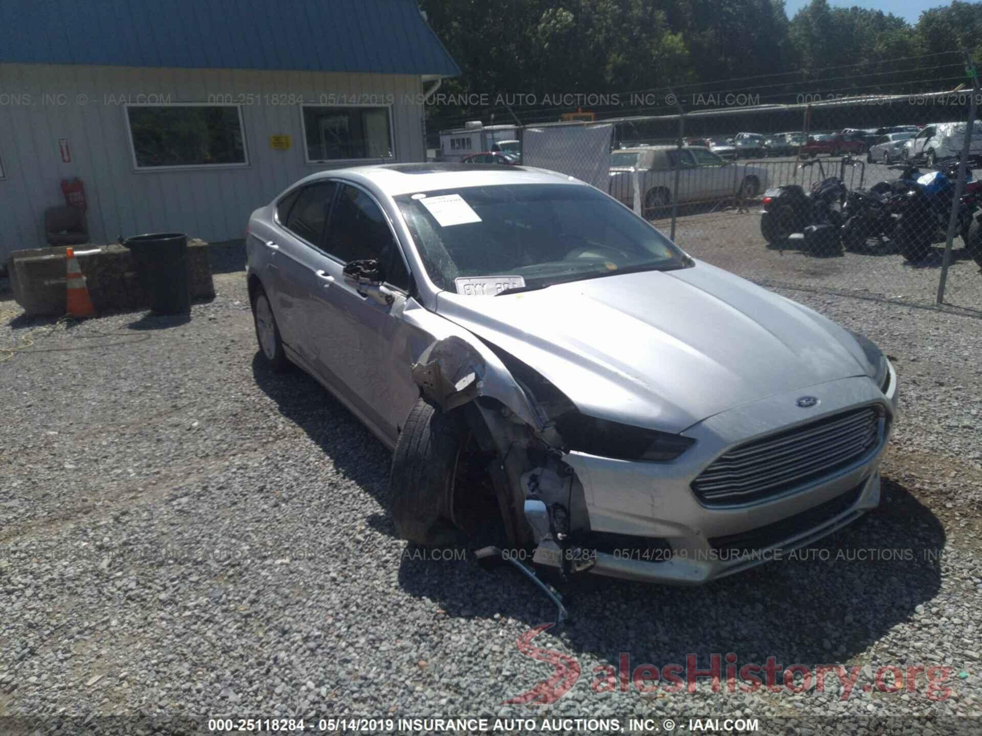 3FA6P0HD4GR284407 2016 FORD FUSION