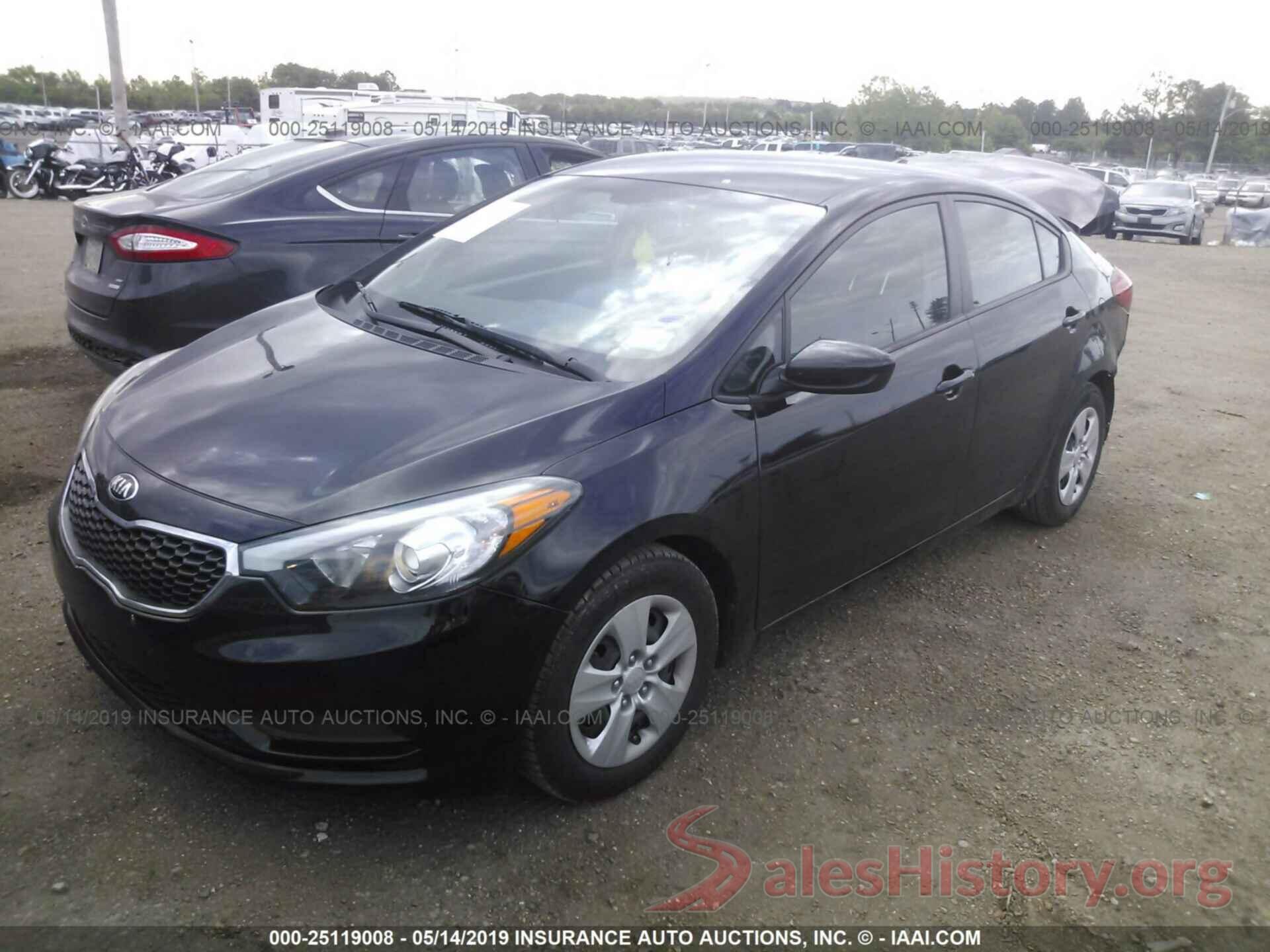 KNAFK4A65G5487883 2016 KIA FORTE