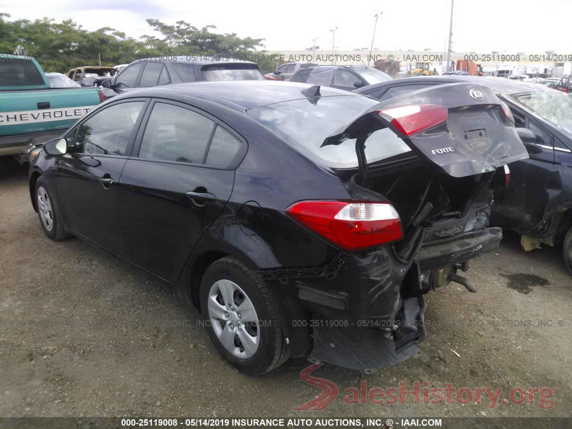 KNAFK4A65G5487883 2016 KIA FORTE