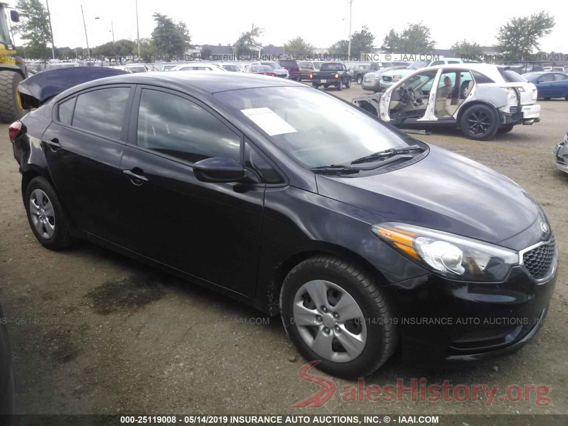 KNAFK4A65G5487883 2016 KIA FORTE