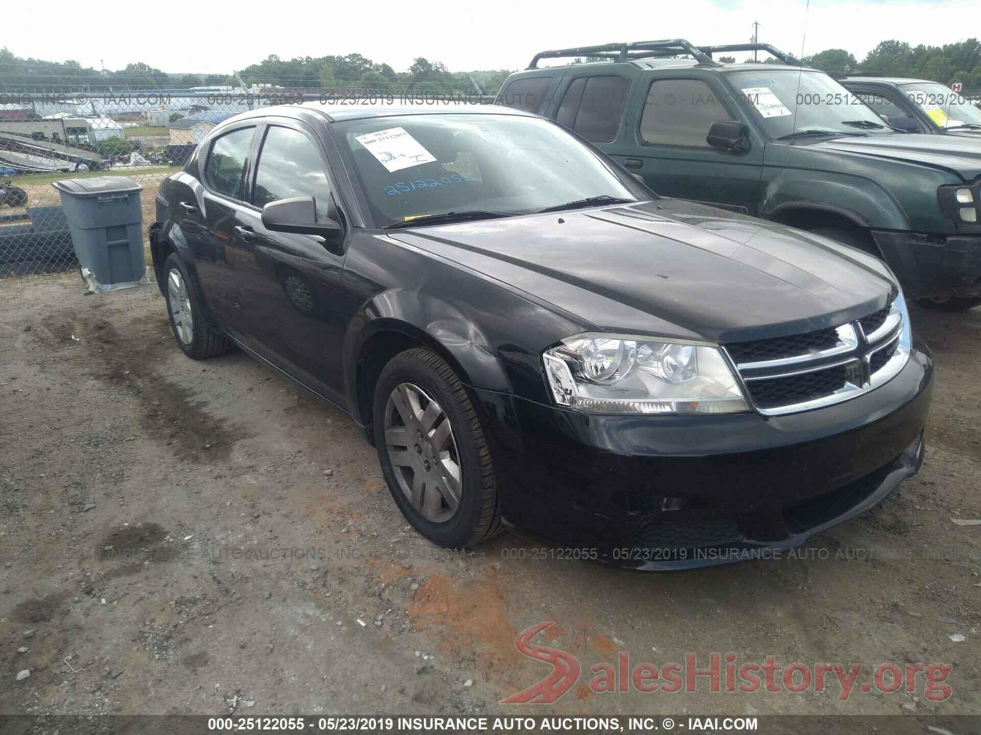 1C3CDZAB4EN203557 2014 DODGE AVENGER