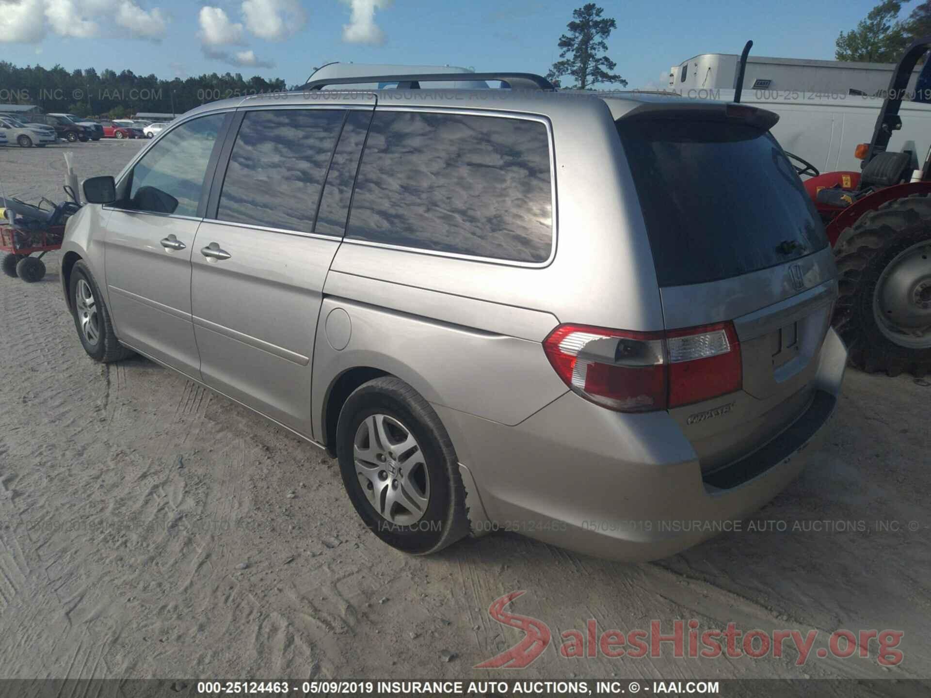 5FNRL38417B405562 2007 HONDA ODYSSEY