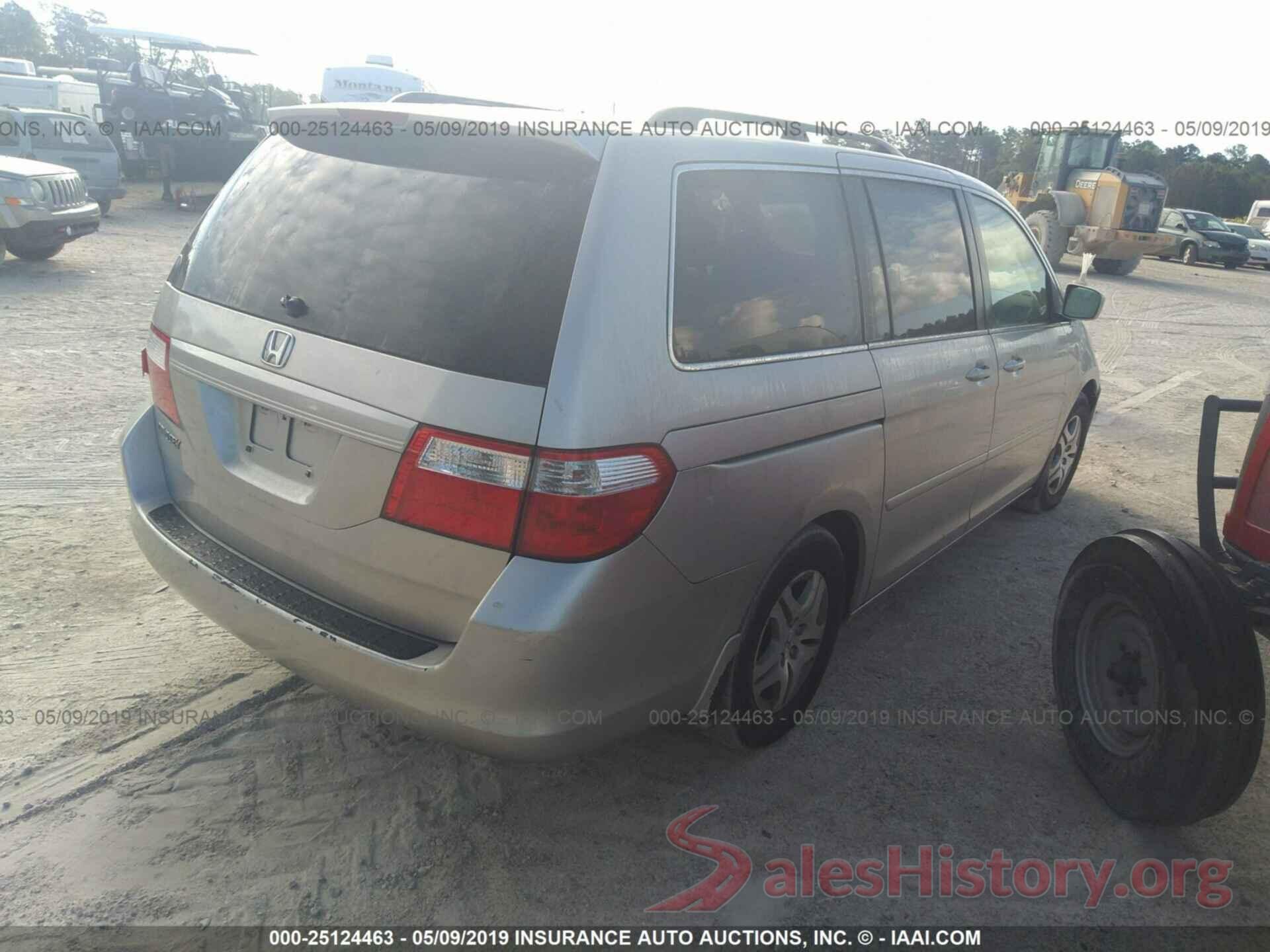 5FNRL38417B405562 2007 HONDA ODYSSEY