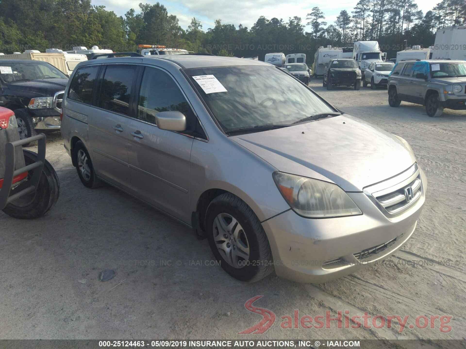 5FNRL38417B405562 2007 HONDA ODYSSEY