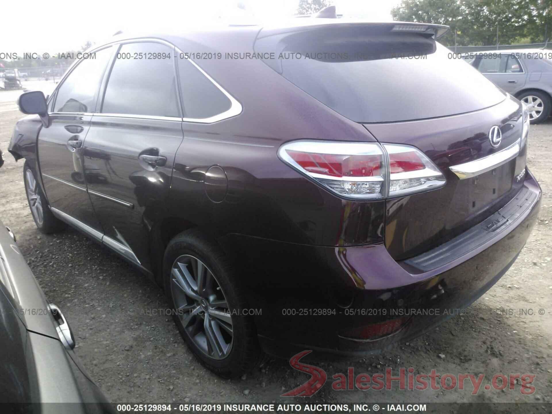 2T2ZK1BAXFC208250 2015 LEXUS RX