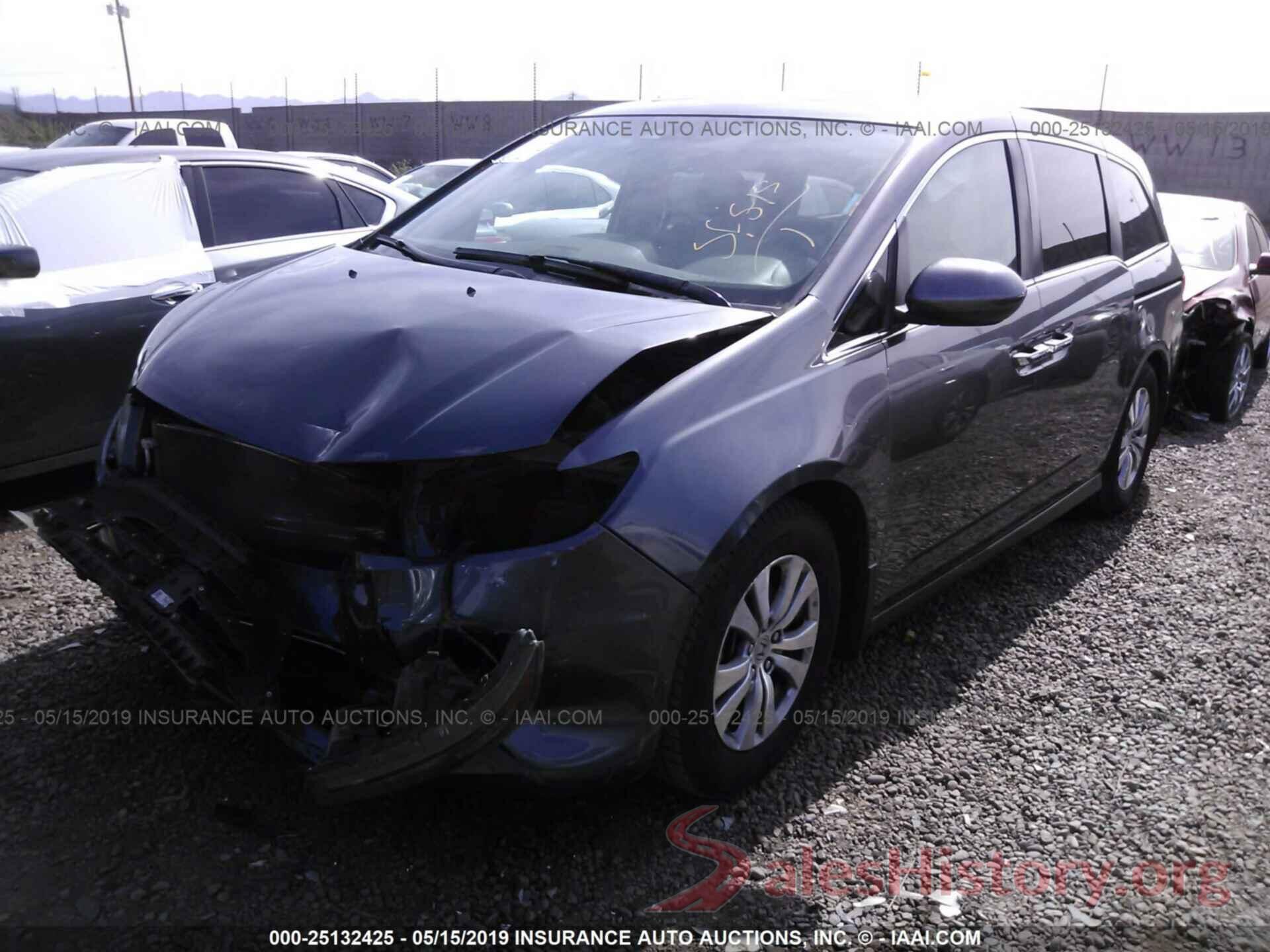 5FNRL5H63EB006761 2014 HONDA ODYSSEY