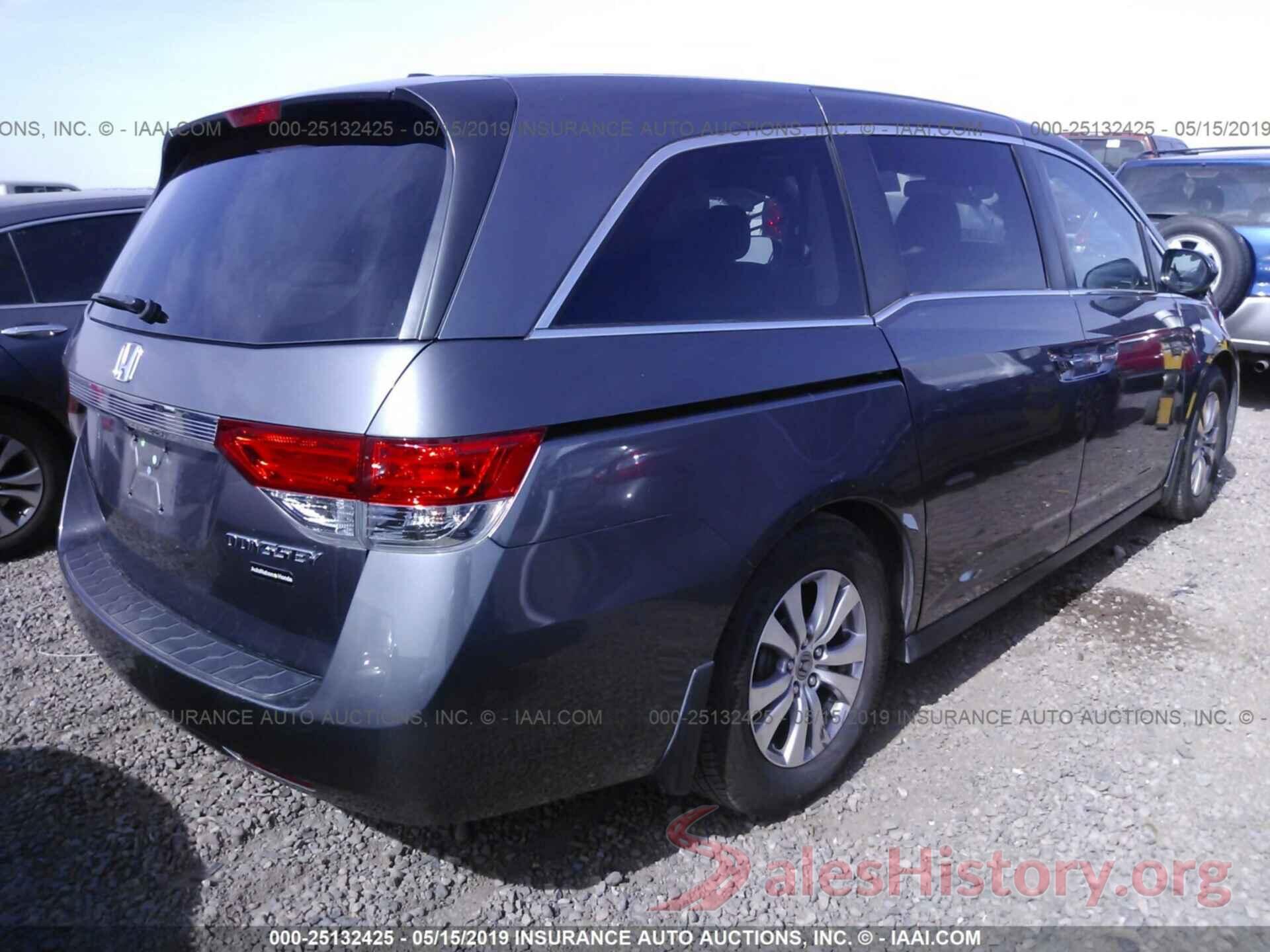 5FNRL5H63EB006761 2014 HONDA ODYSSEY