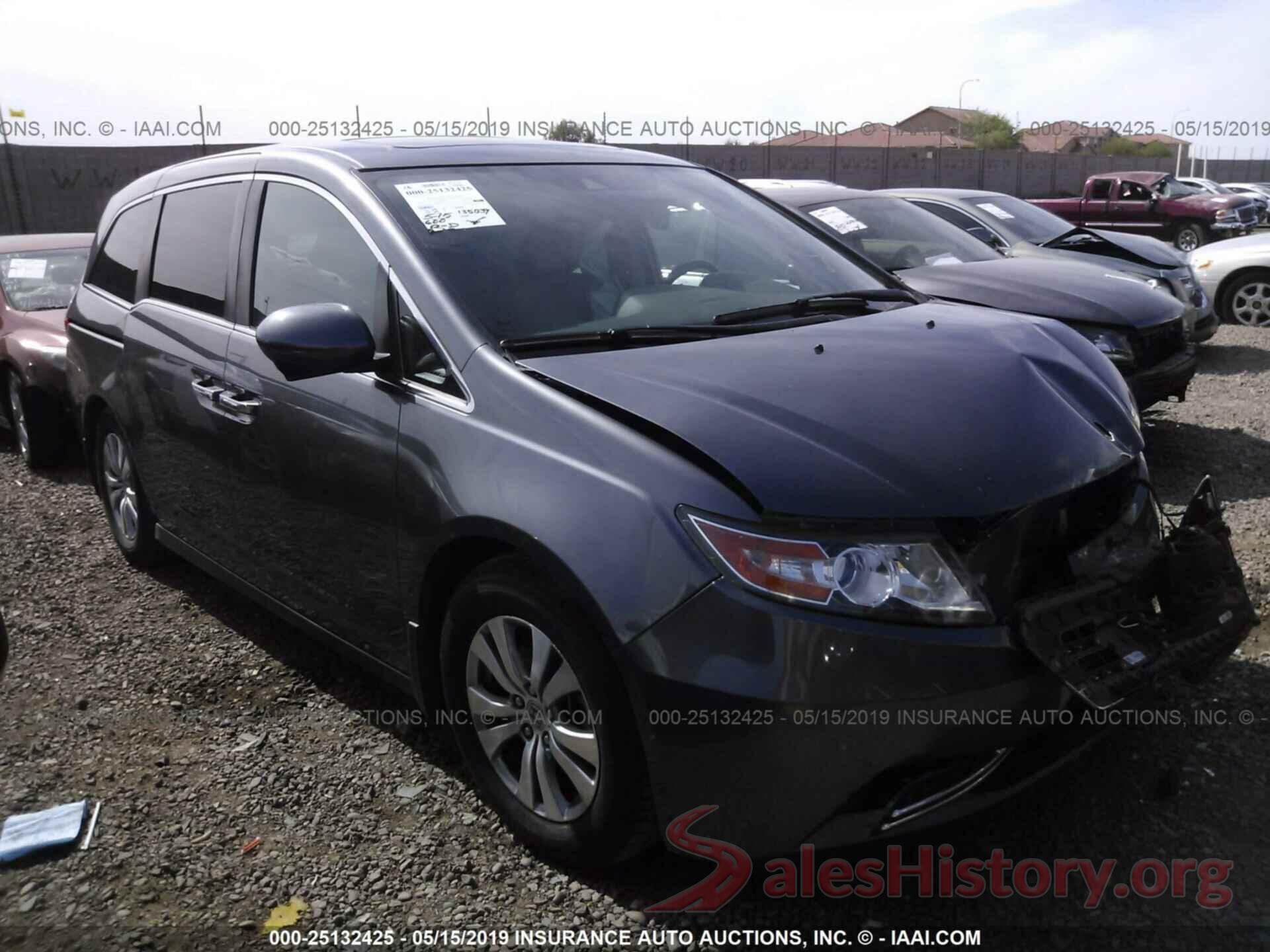 5FNRL5H63EB006761 2014 HONDA ODYSSEY