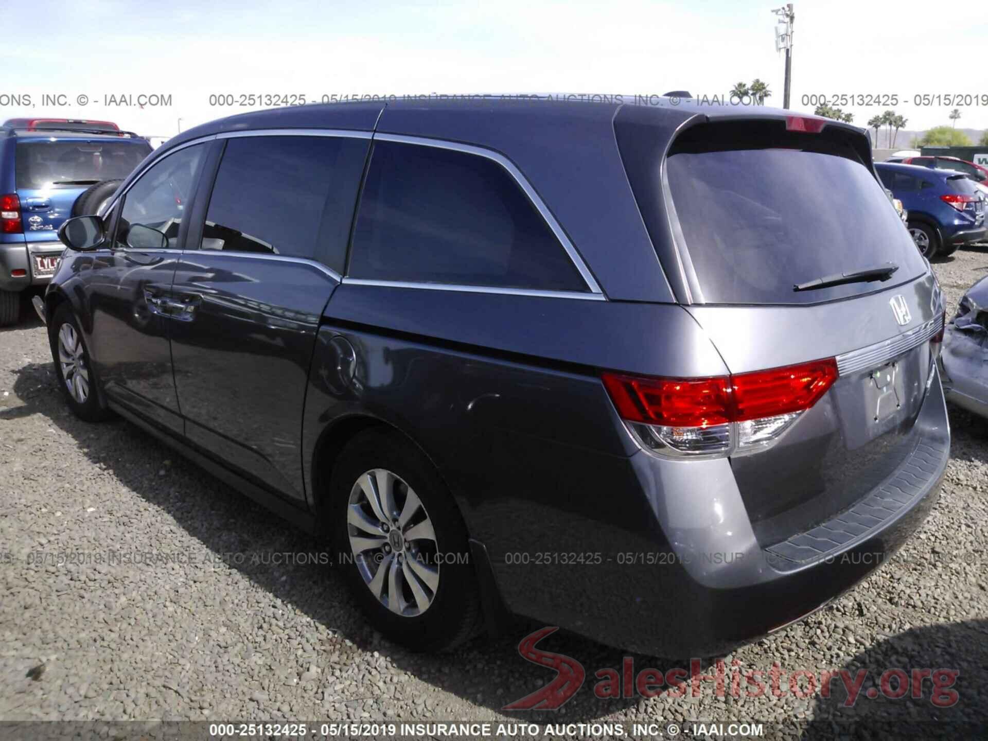 5FNRL5H63EB006761 2014 HONDA ODYSSEY