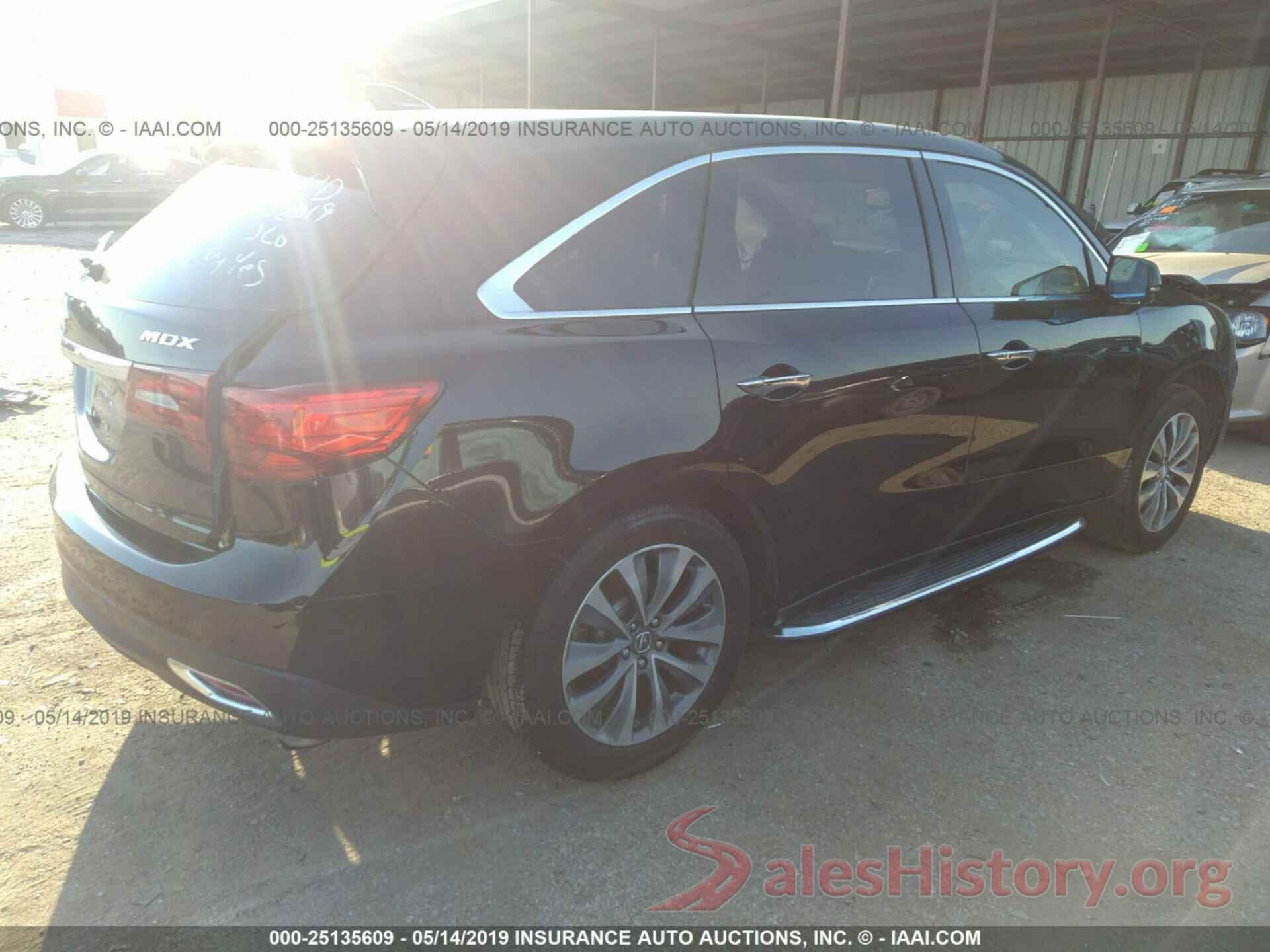 5FRYD3H40EB005125 2014 ACURA MDX