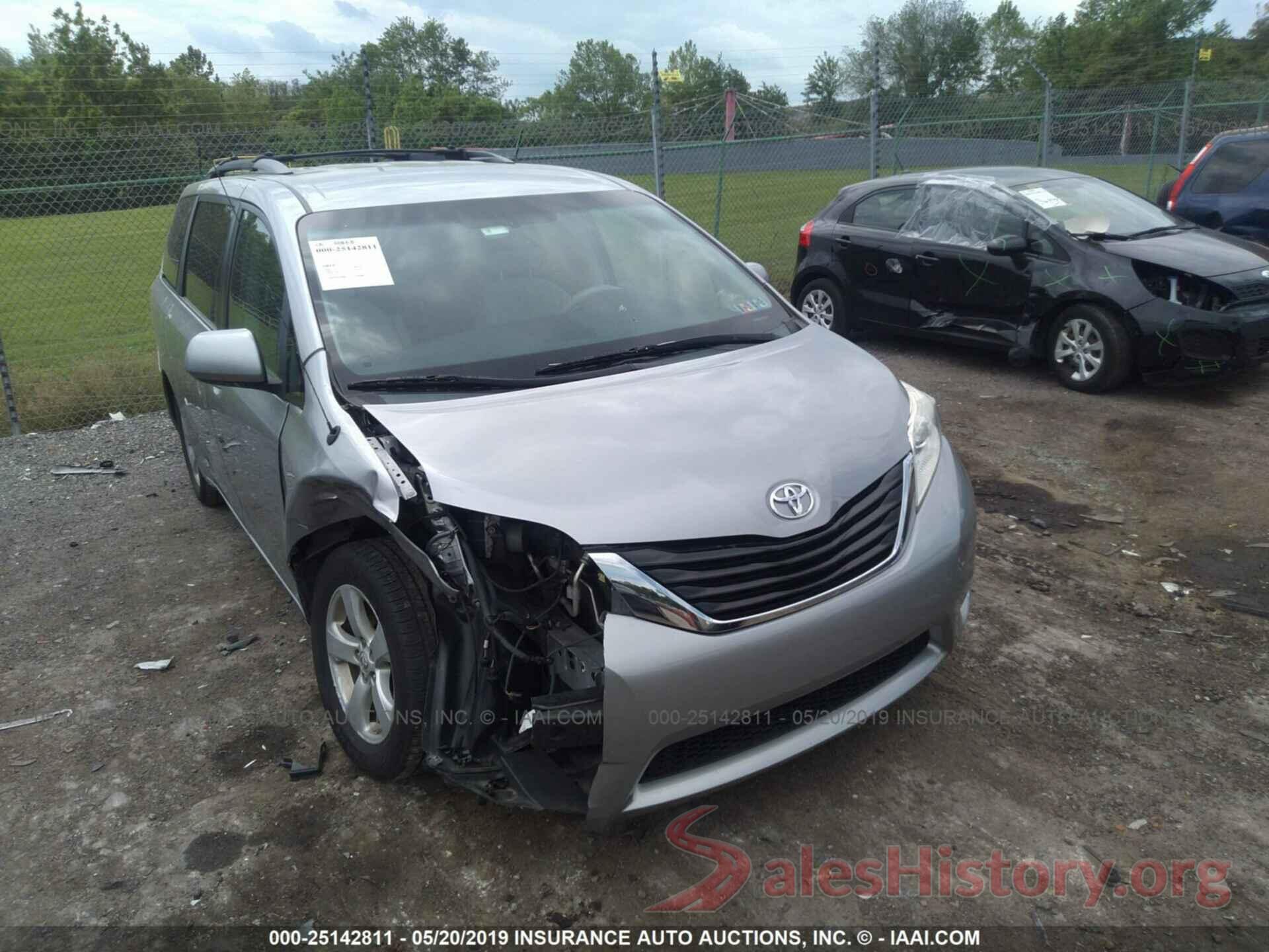 5TDKK3DC1CS246792 2012 TOYOTA SIENNA