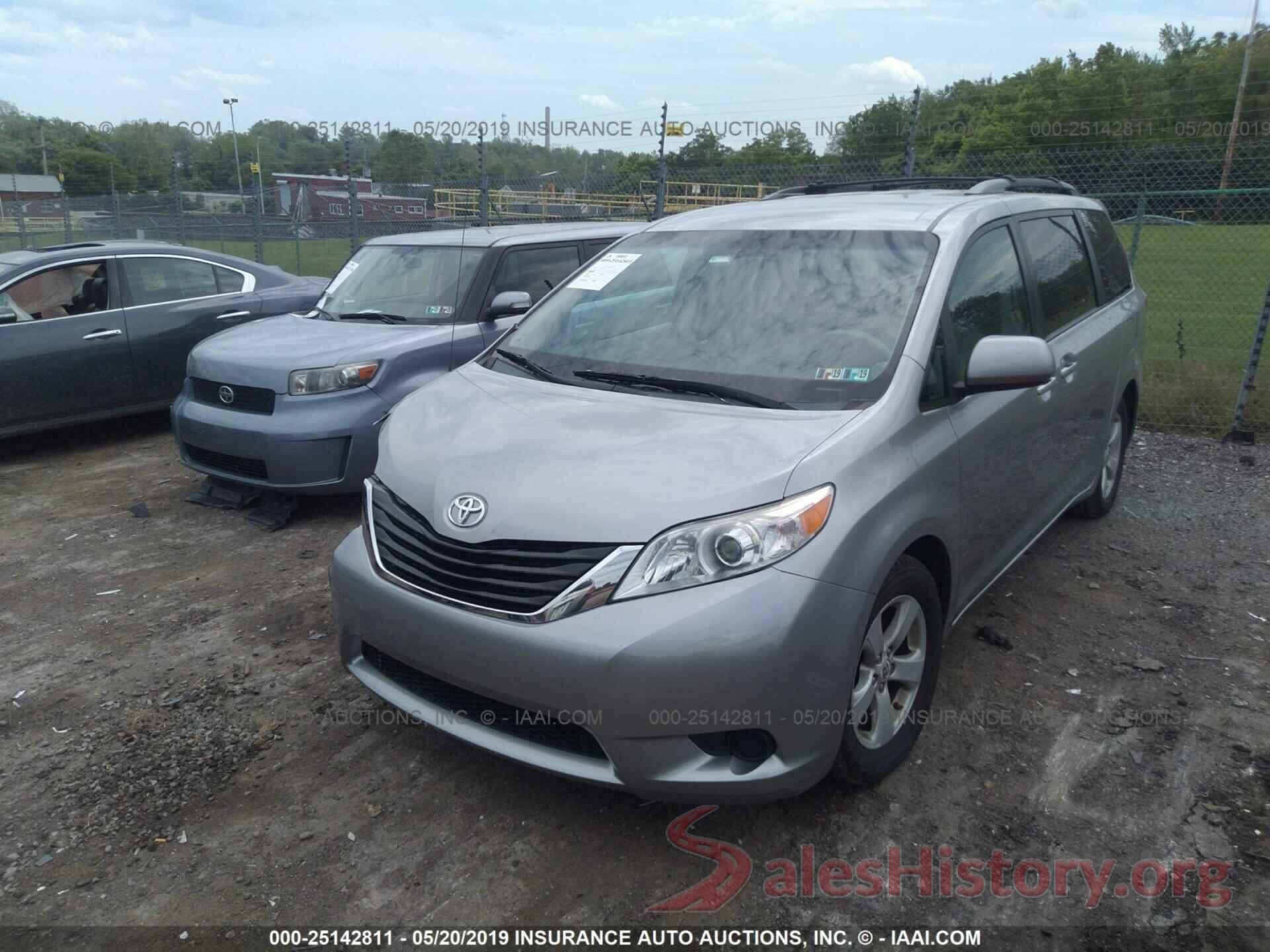 5TDKK3DC1CS246792 2012 TOYOTA SIENNA