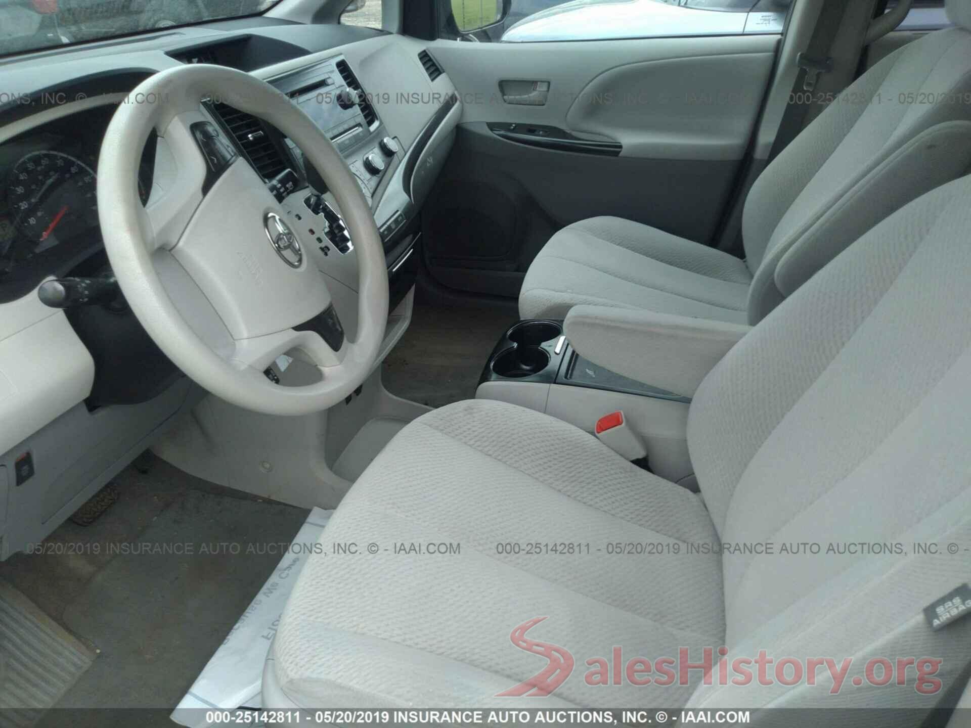 5TDKK3DC1CS246792 2012 TOYOTA SIENNA