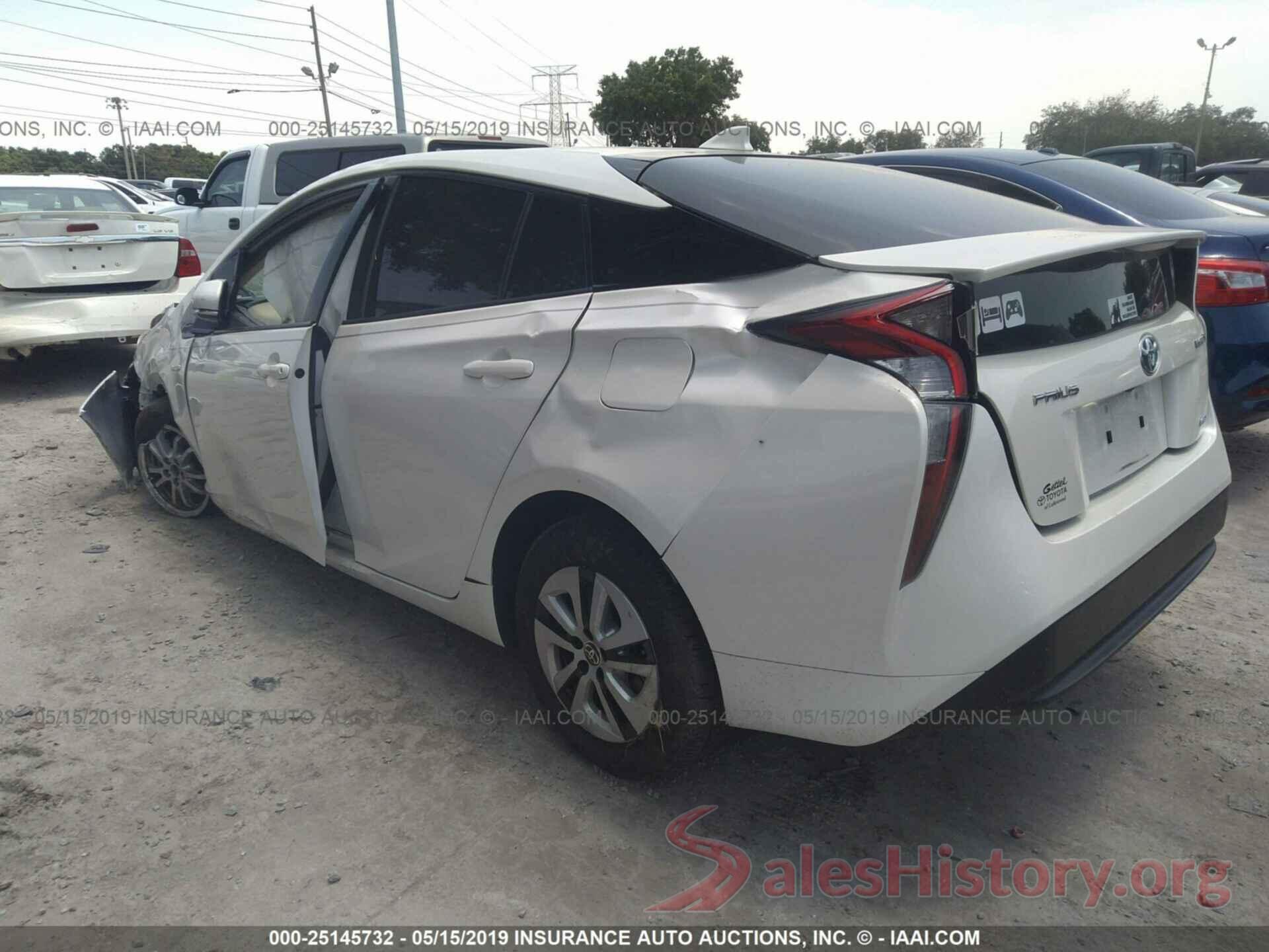 JTDKARFU4H3532138 2017 TOYOTA PRIUS