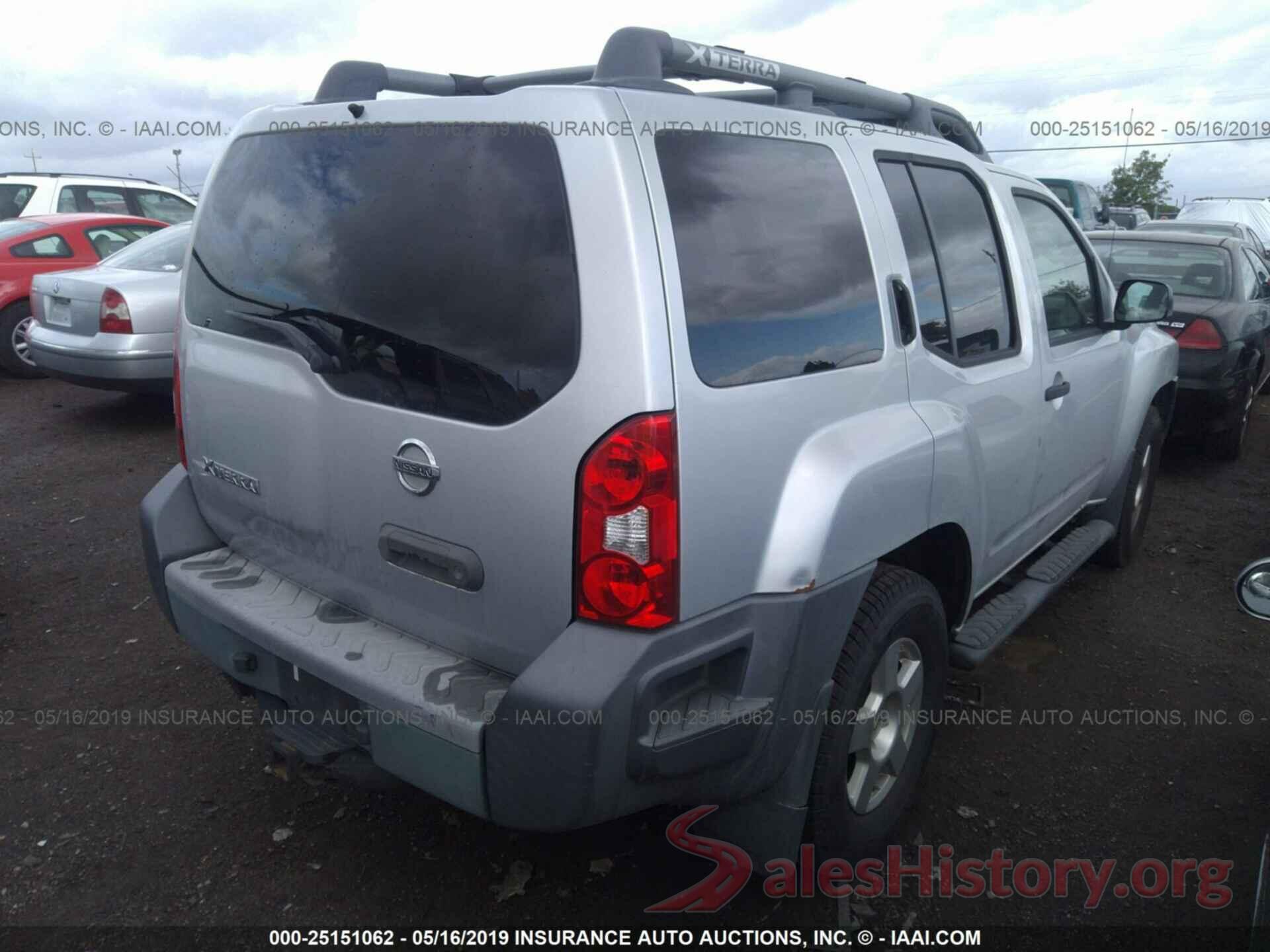 5N1AN08W67C540021 2007 NISSAN XTERRA