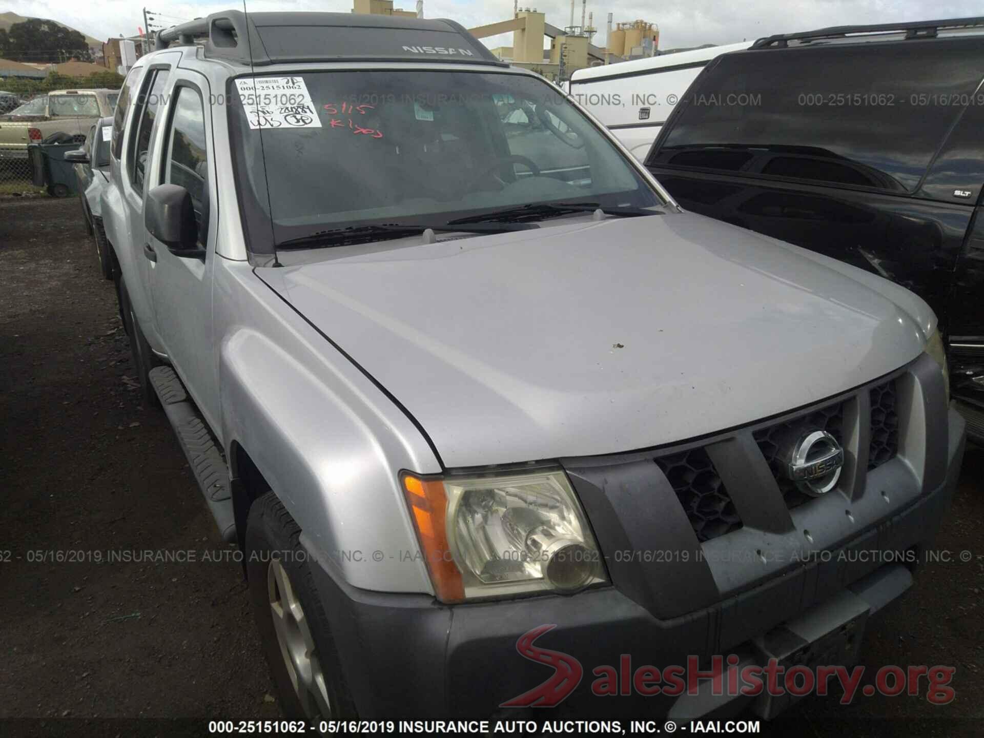 5N1AN08W67C540021 2007 NISSAN XTERRA