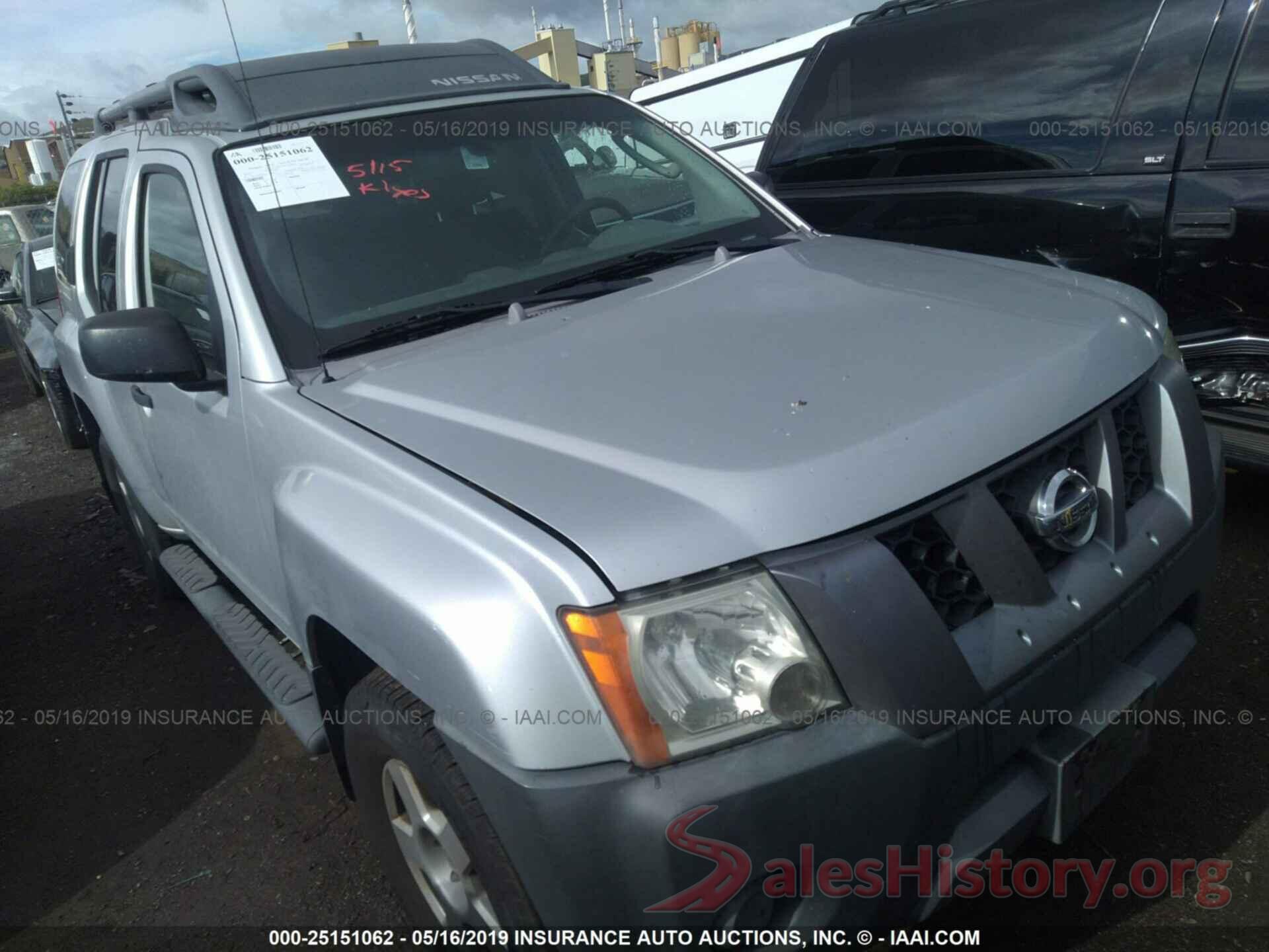 5N1AN08W67C540021 2007 NISSAN XTERRA