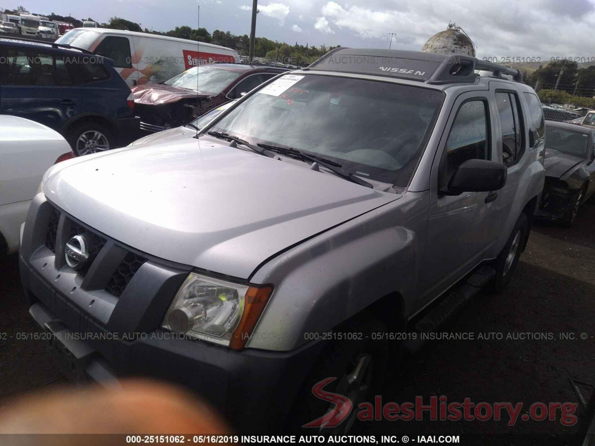 5N1AN08W67C540021 2007 NISSAN XTERRA