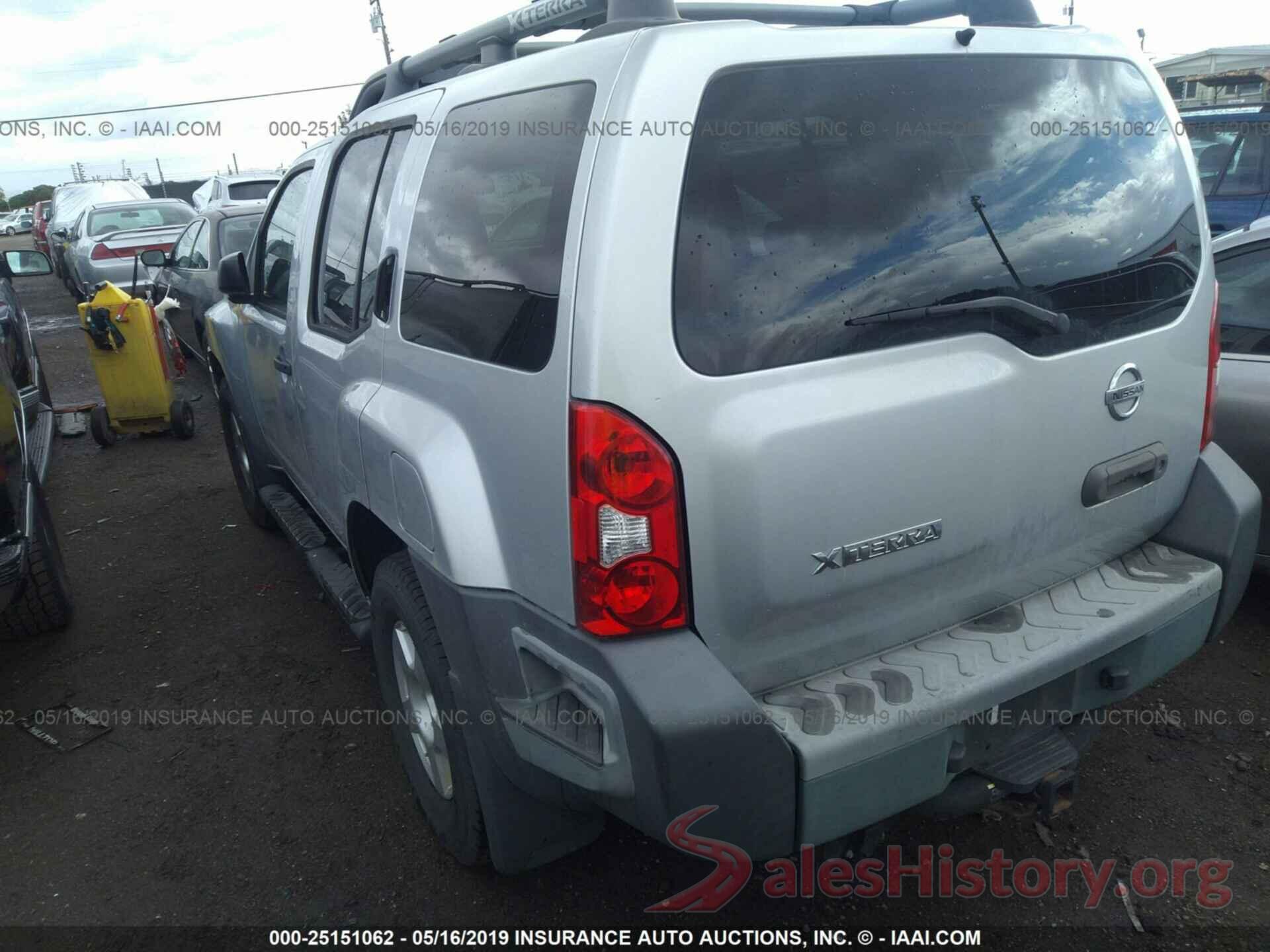 5N1AN08W67C540021 2007 NISSAN XTERRA