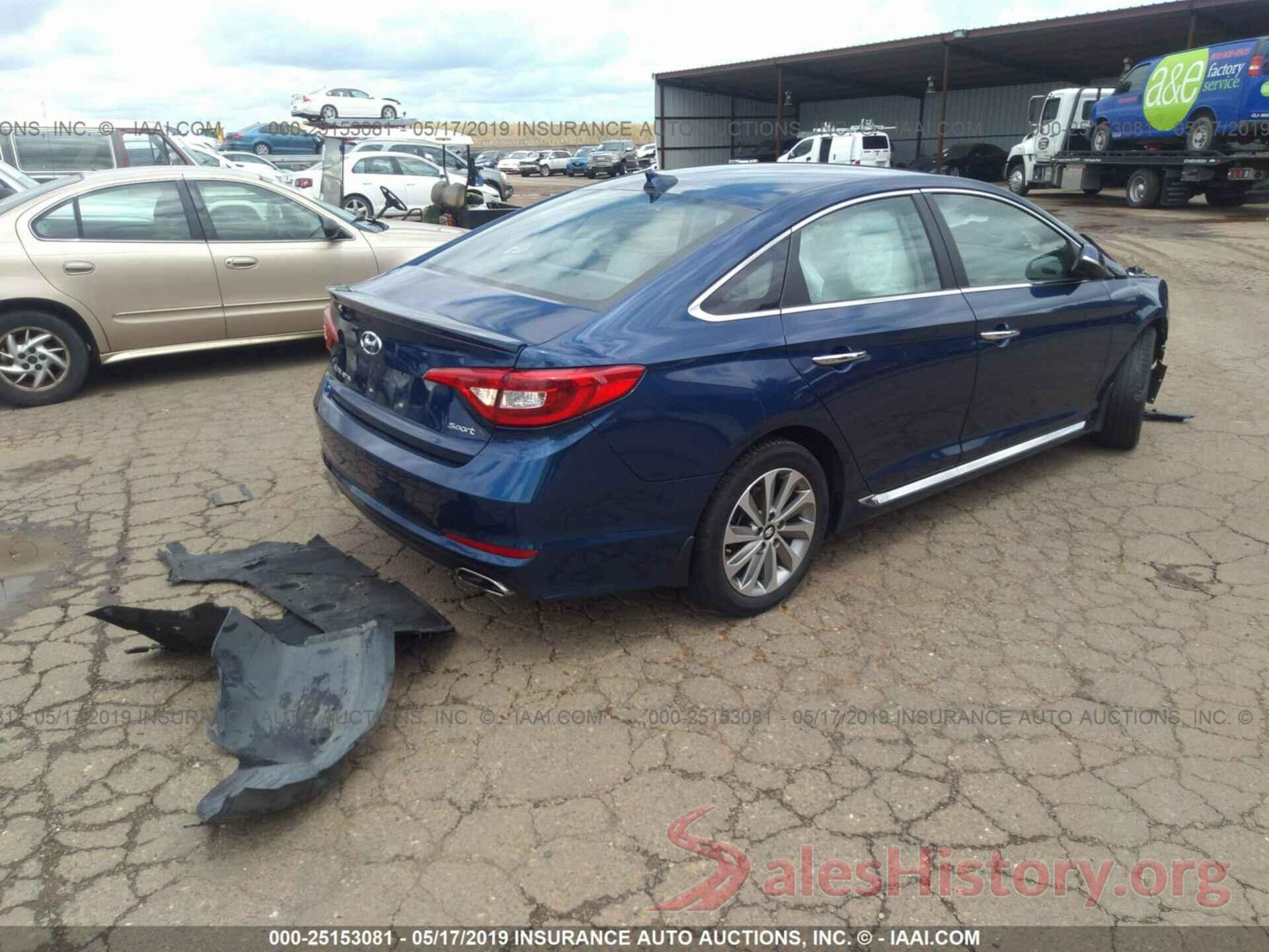 5NPE34AFXGH343001 2016 HYUNDAI SONATA