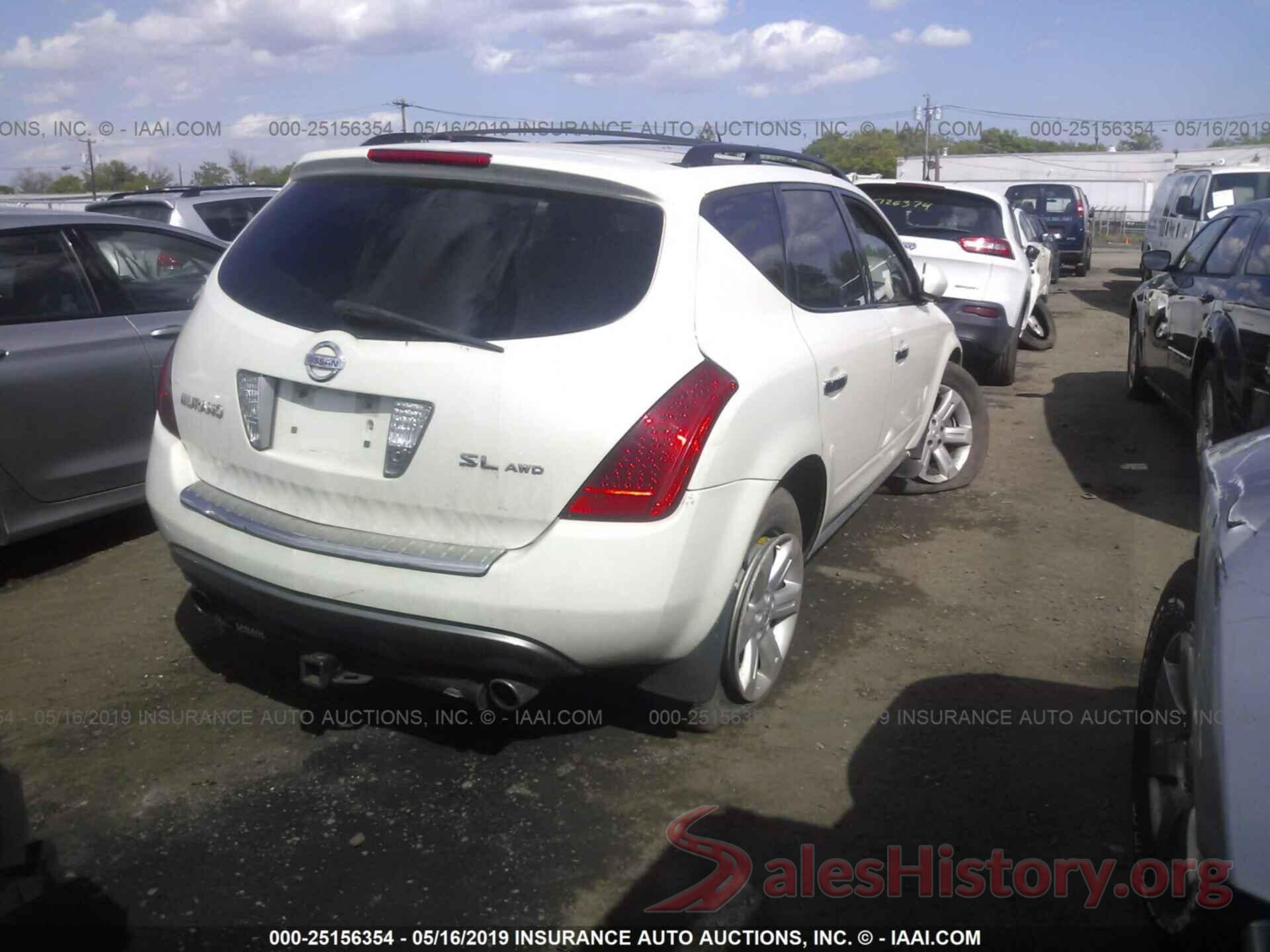 JN8AZ08W77W643539 2007 NISSAN MURANO