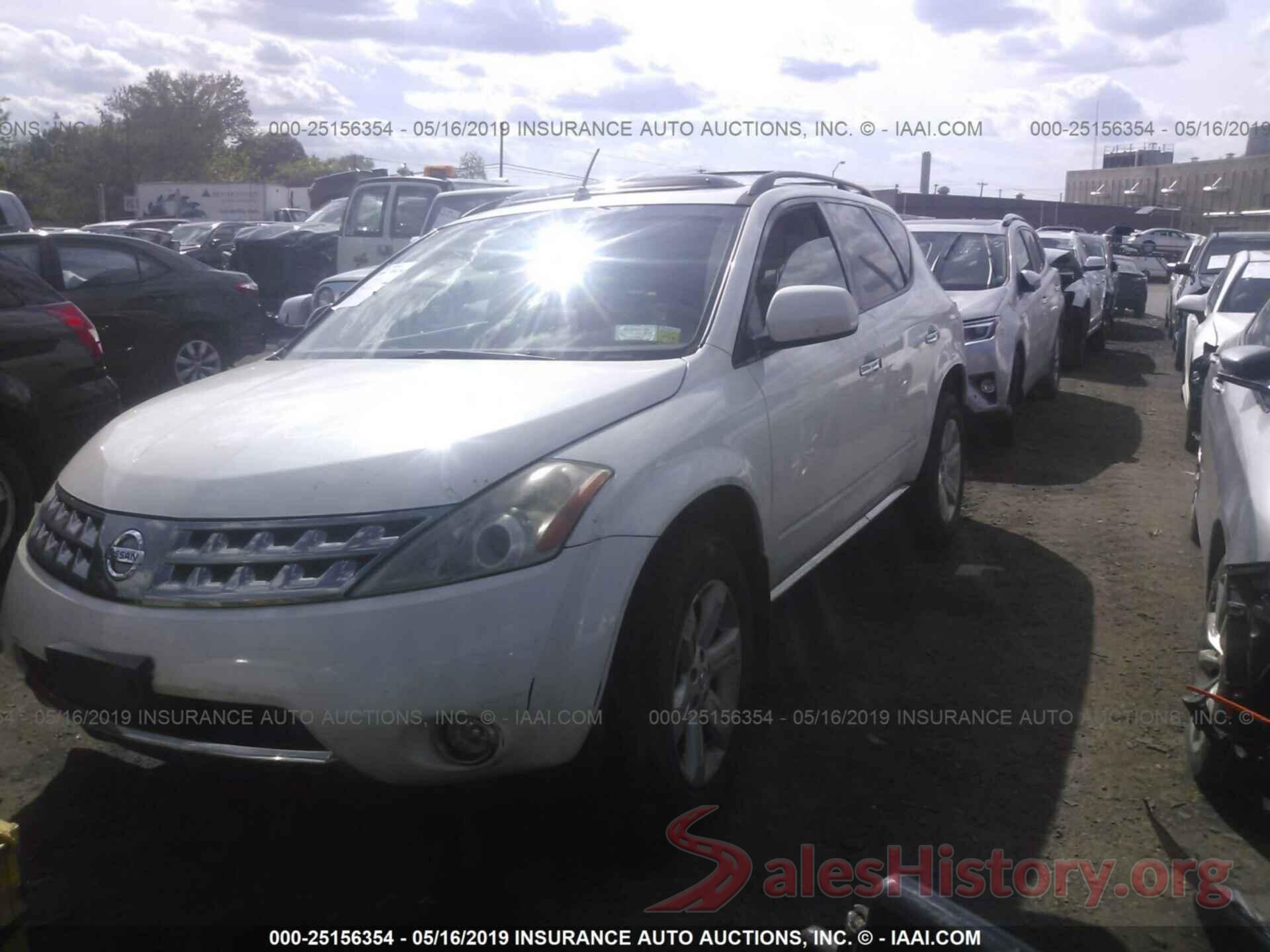 JN8AZ08W77W643539 2007 NISSAN MURANO