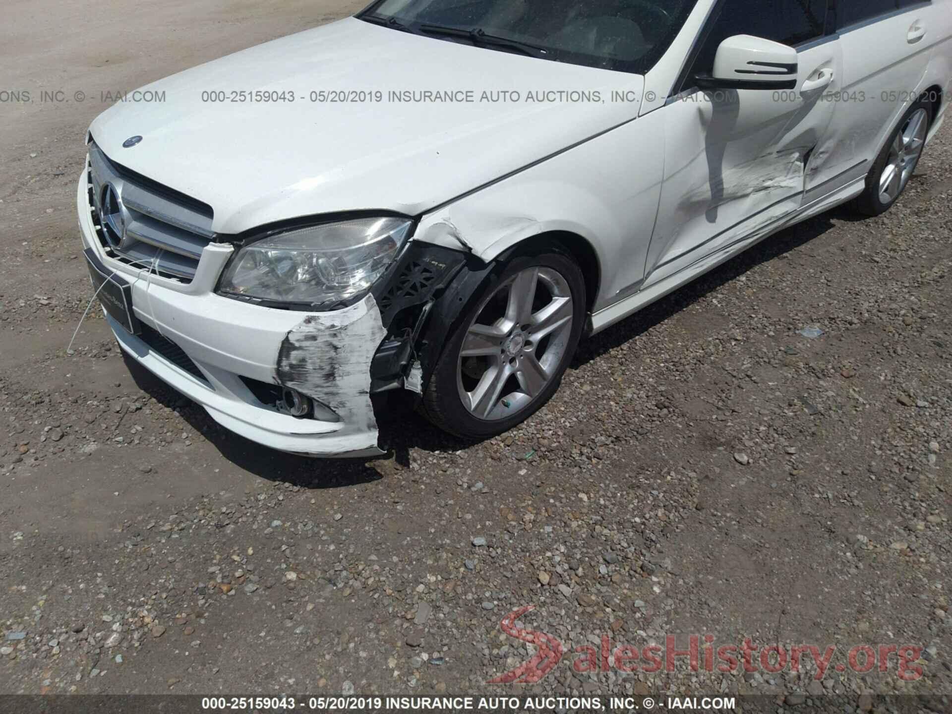 WDDGF8BB5AR099508 2010 MERCEDES-BENZ C