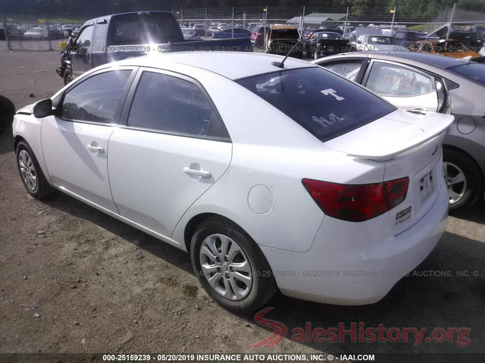 KNAFU4A20A5103927 2010 KIA FORTE