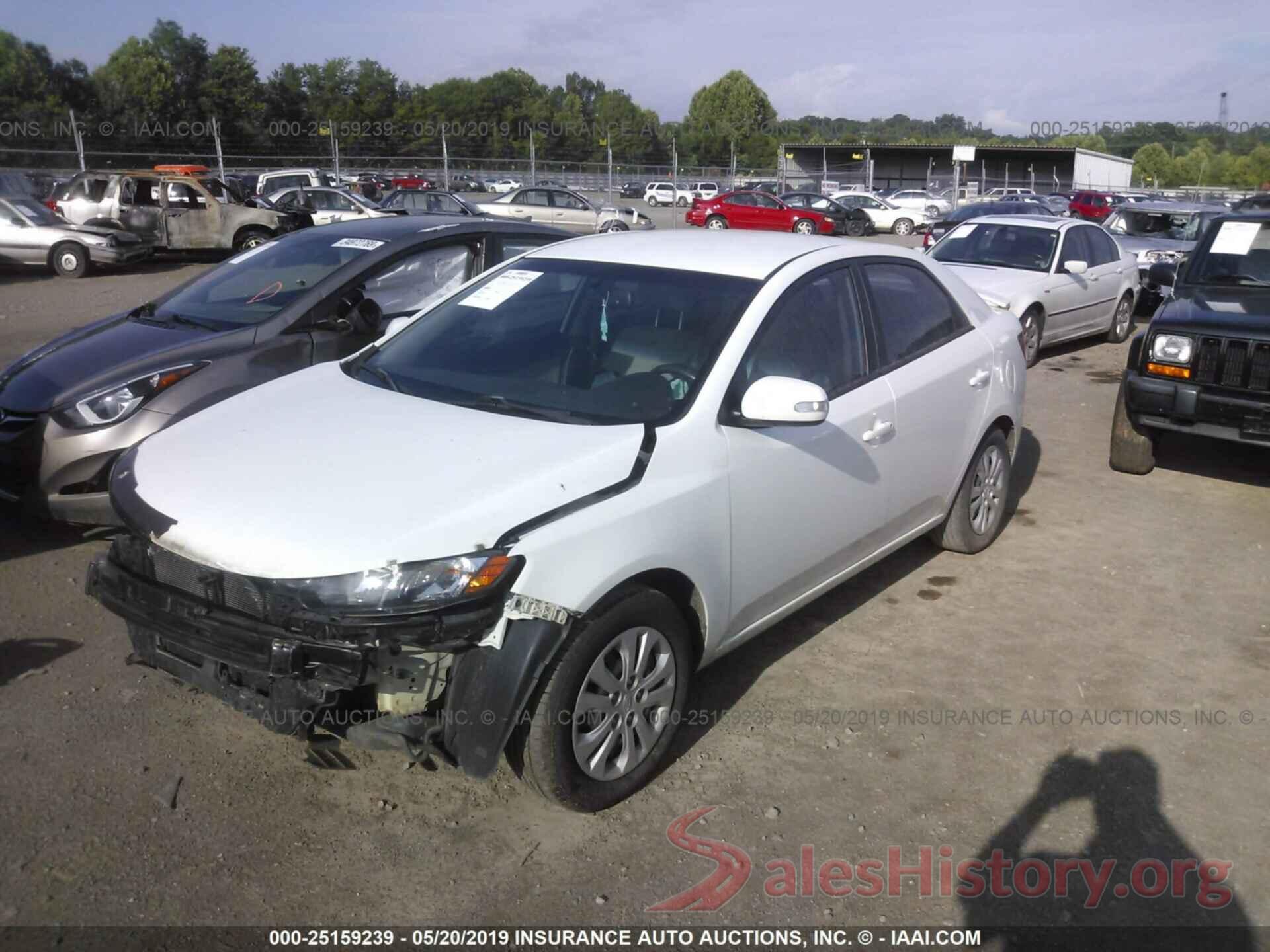 KNAFU4A20A5103927 2010 KIA FORTE