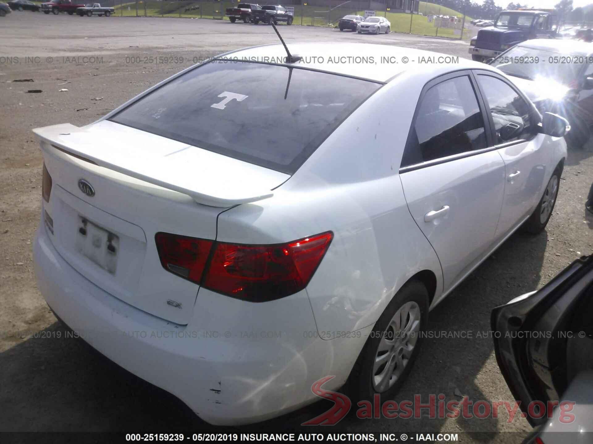 KNAFU4A20A5103927 2010 KIA FORTE