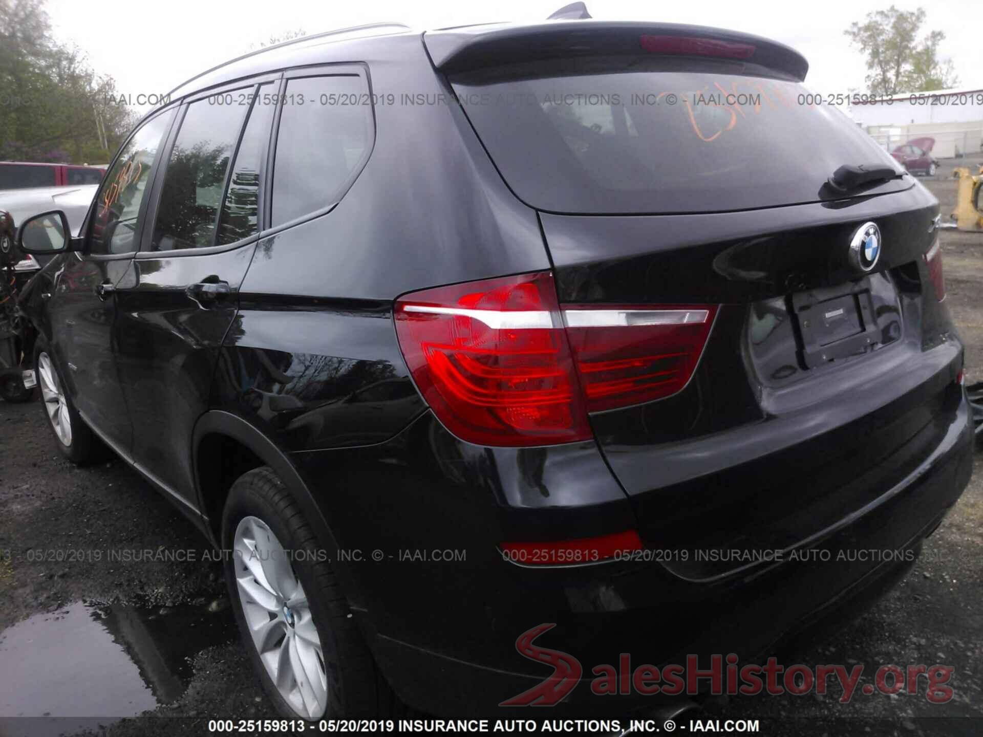 5UXWX9C35H0W72436 2017 BMW X3