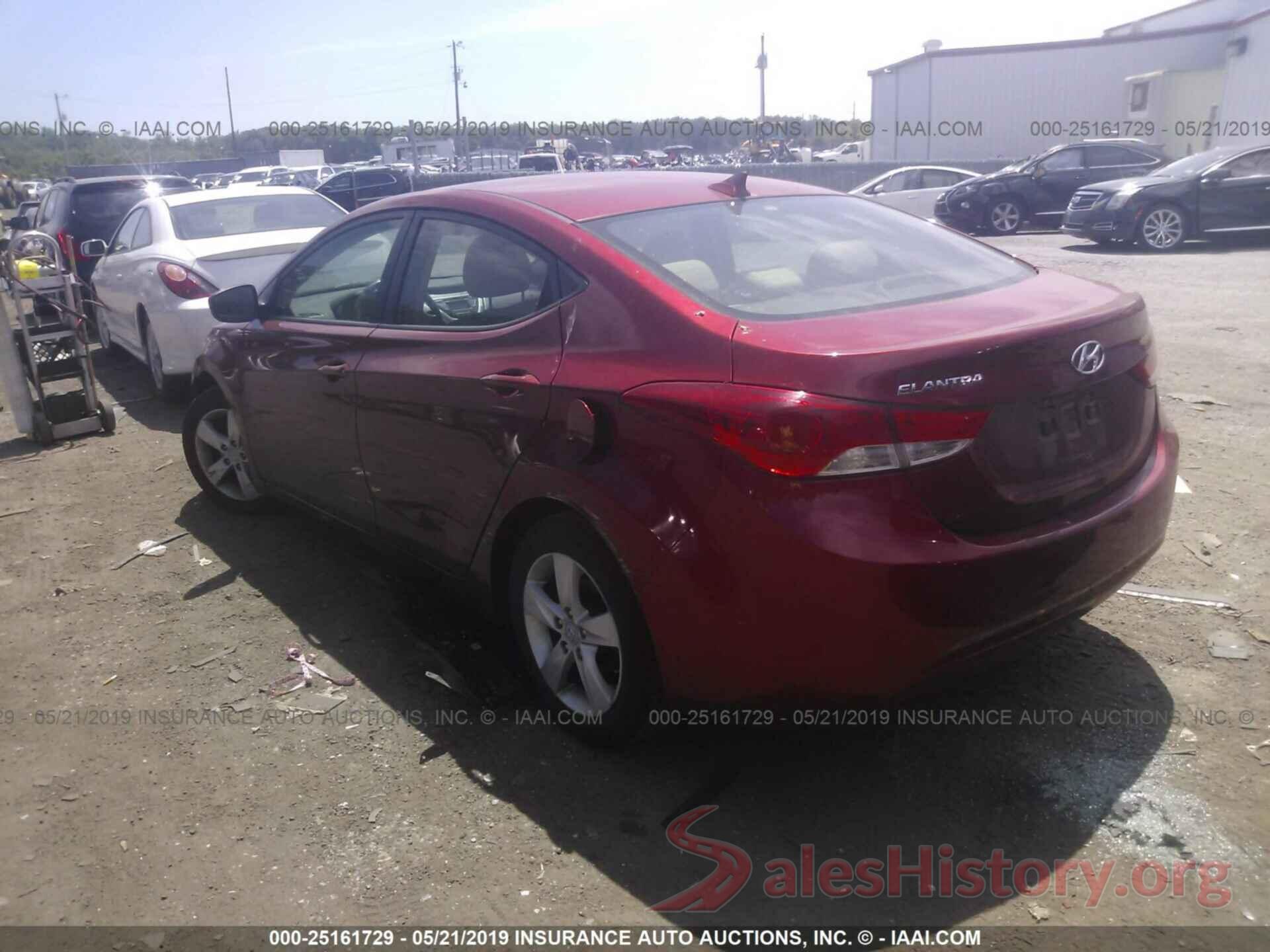 KMHDH4AE1BU133756 2011 HYUNDAI ELANTRA