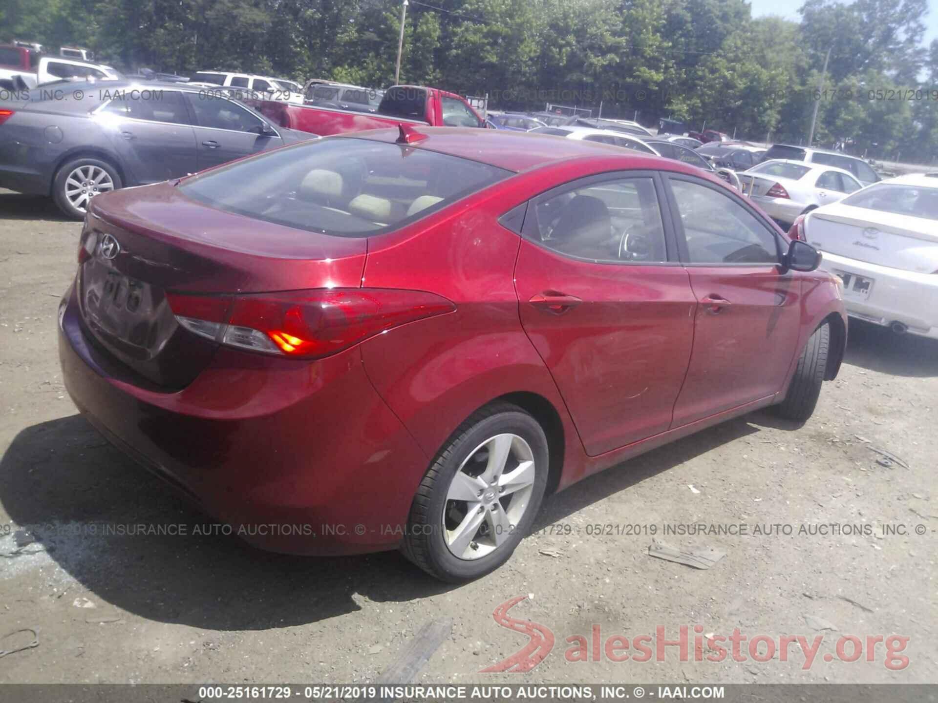 KMHDH4AE1BU133756 2011 HYUNDAI ELANTRA