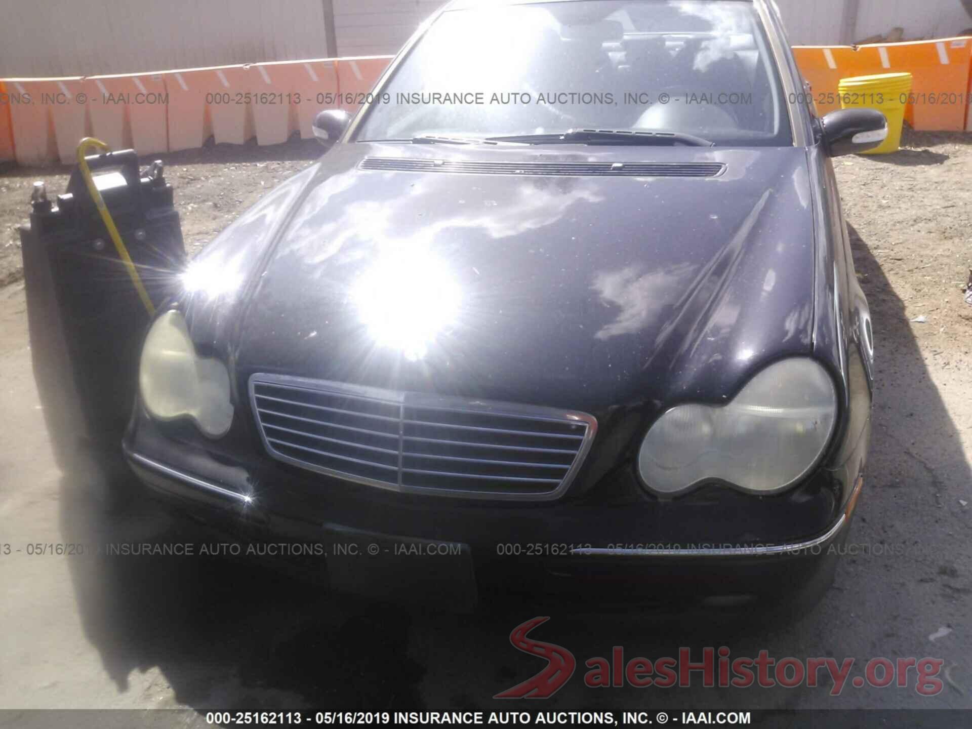 WDBRF40JX4A607009 2004 MERCEDES-BENZ C