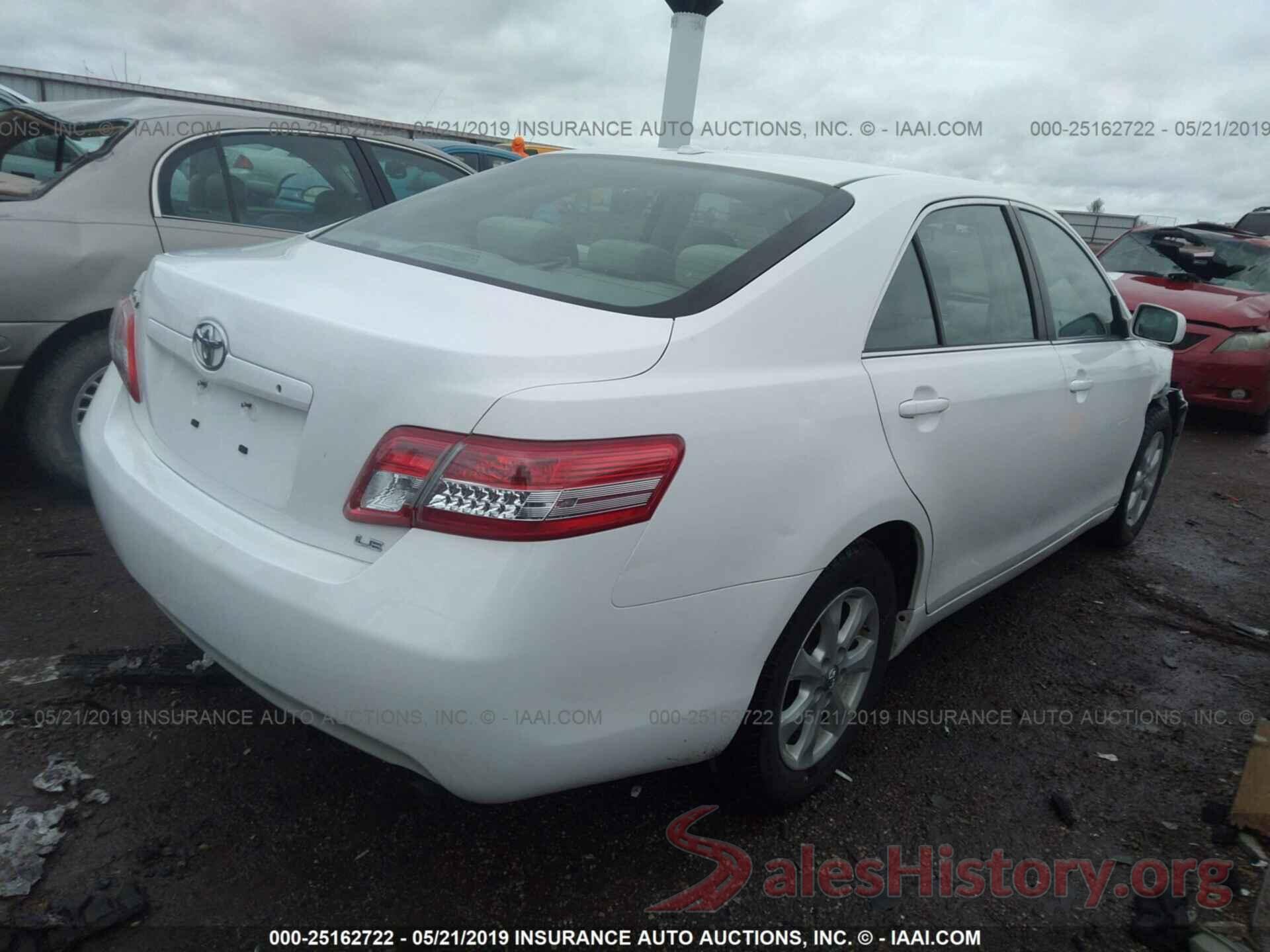 4T4BF3EK3BR188576 2011 TOYOTA CAMRY