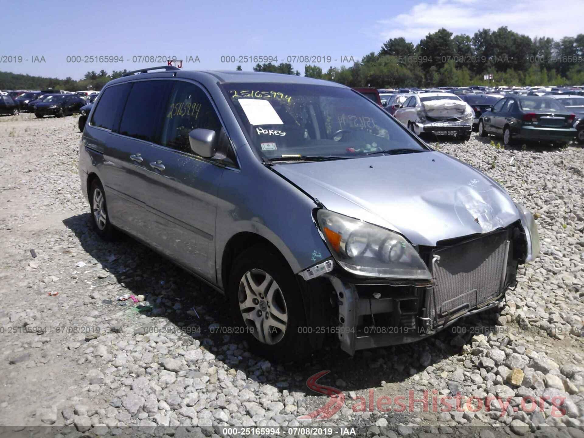 5FNRL38767B055033 2007 HONDA ODYSSEY