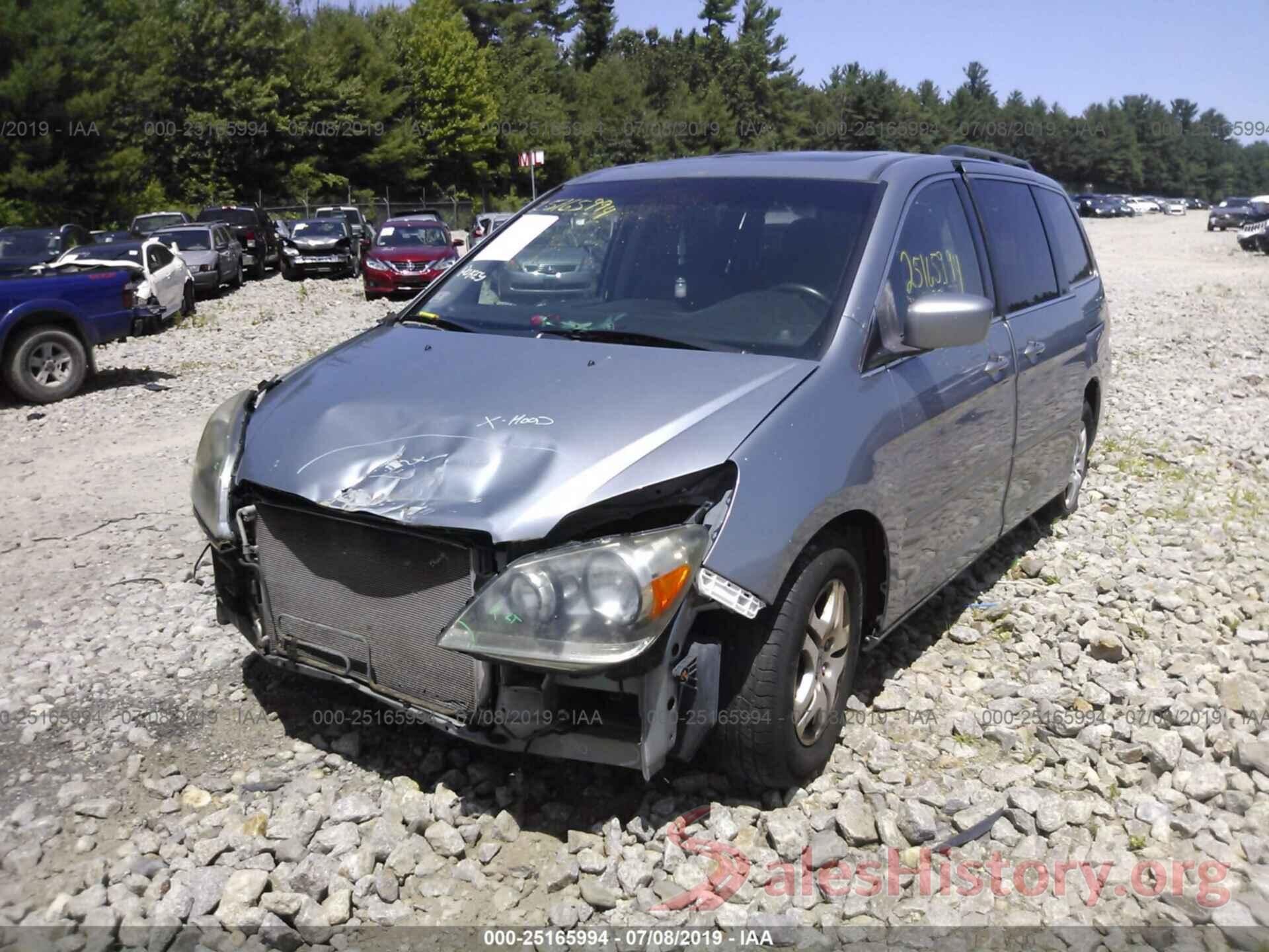 5FNRL38767B055033 2007 HONDA ODYSSEY