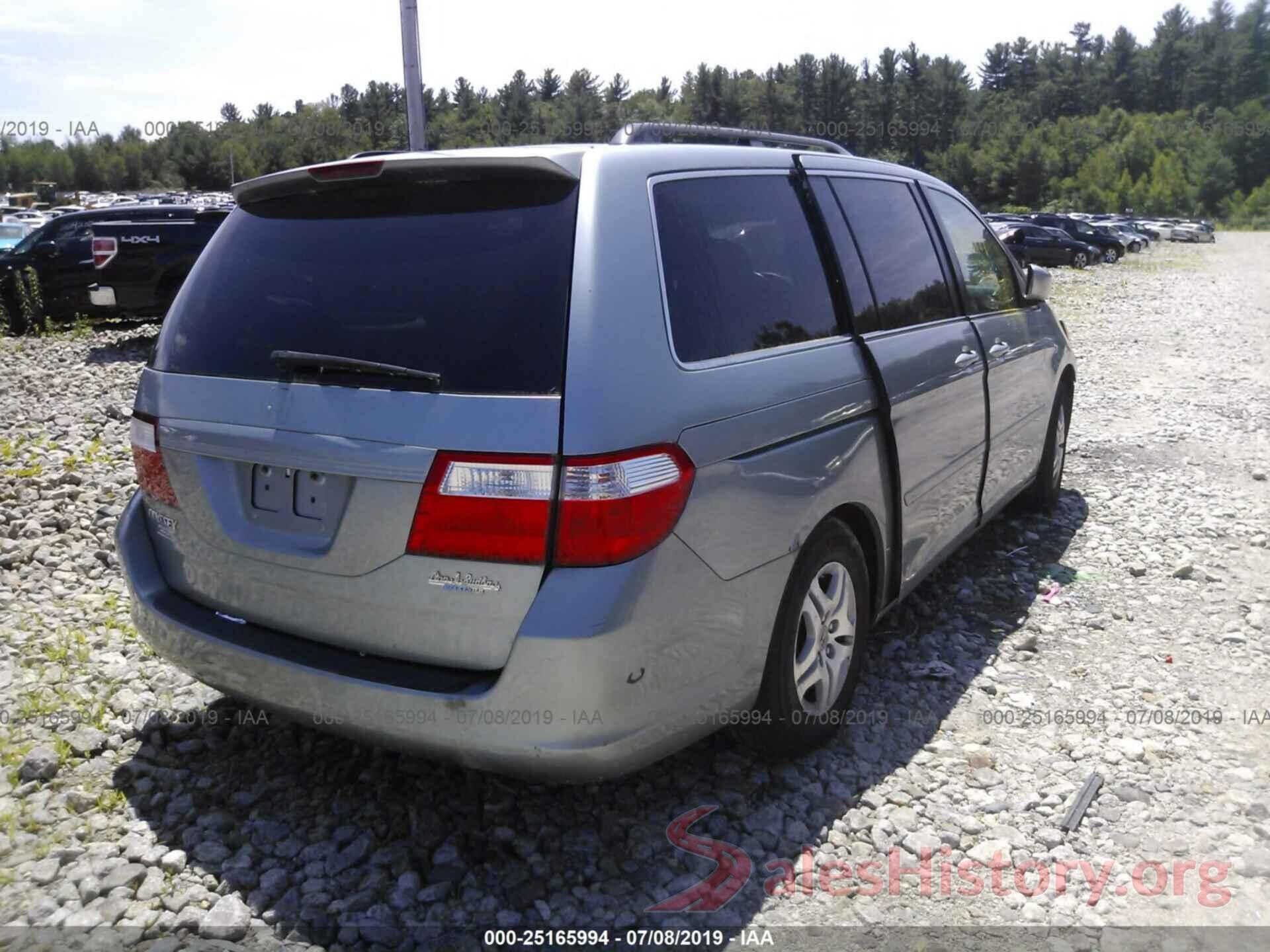 5FNRL38767B055033 2007 HONDA ODYSSEY